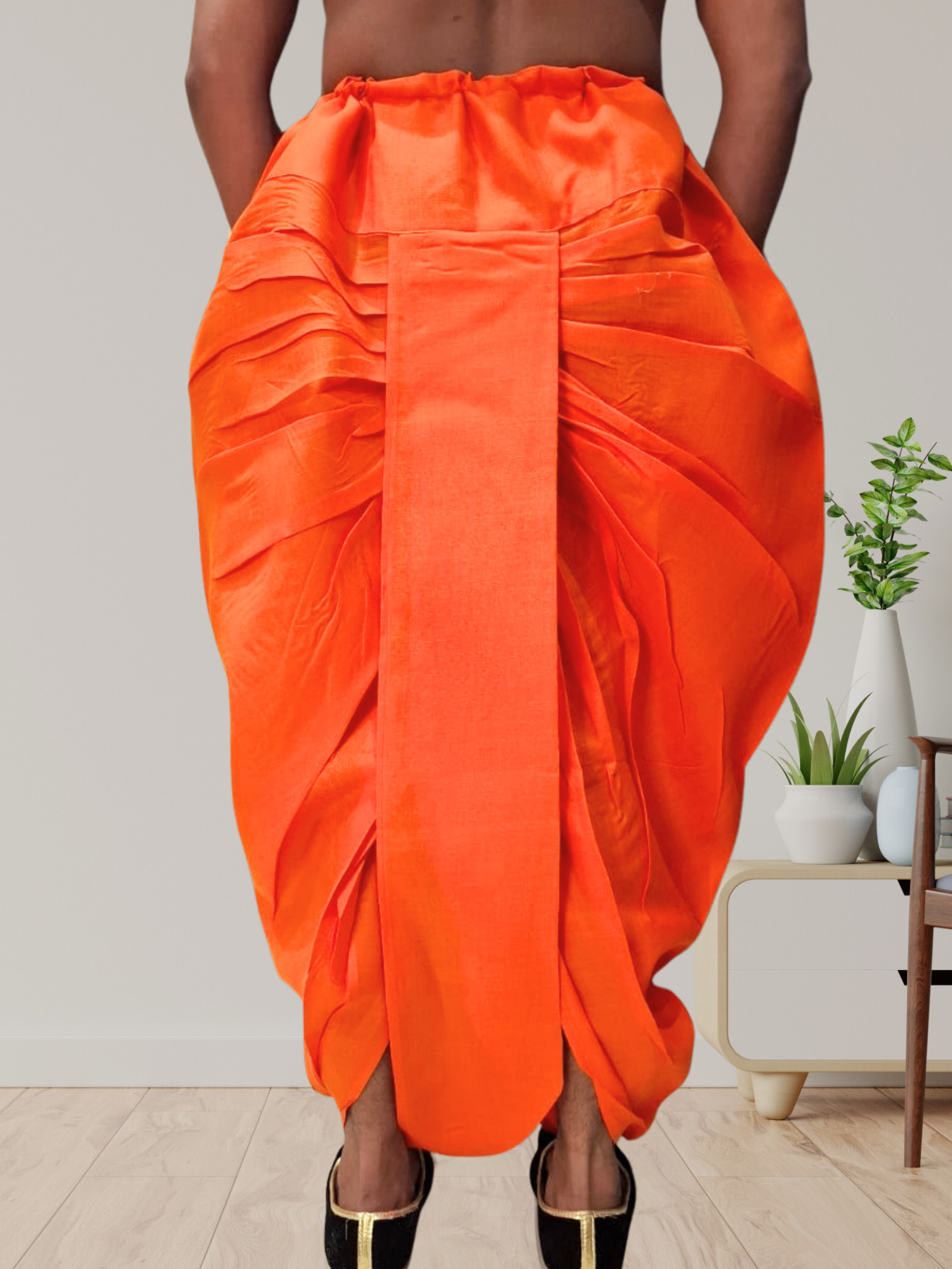 Pitambari Ready To Wear Cotton Dhoti