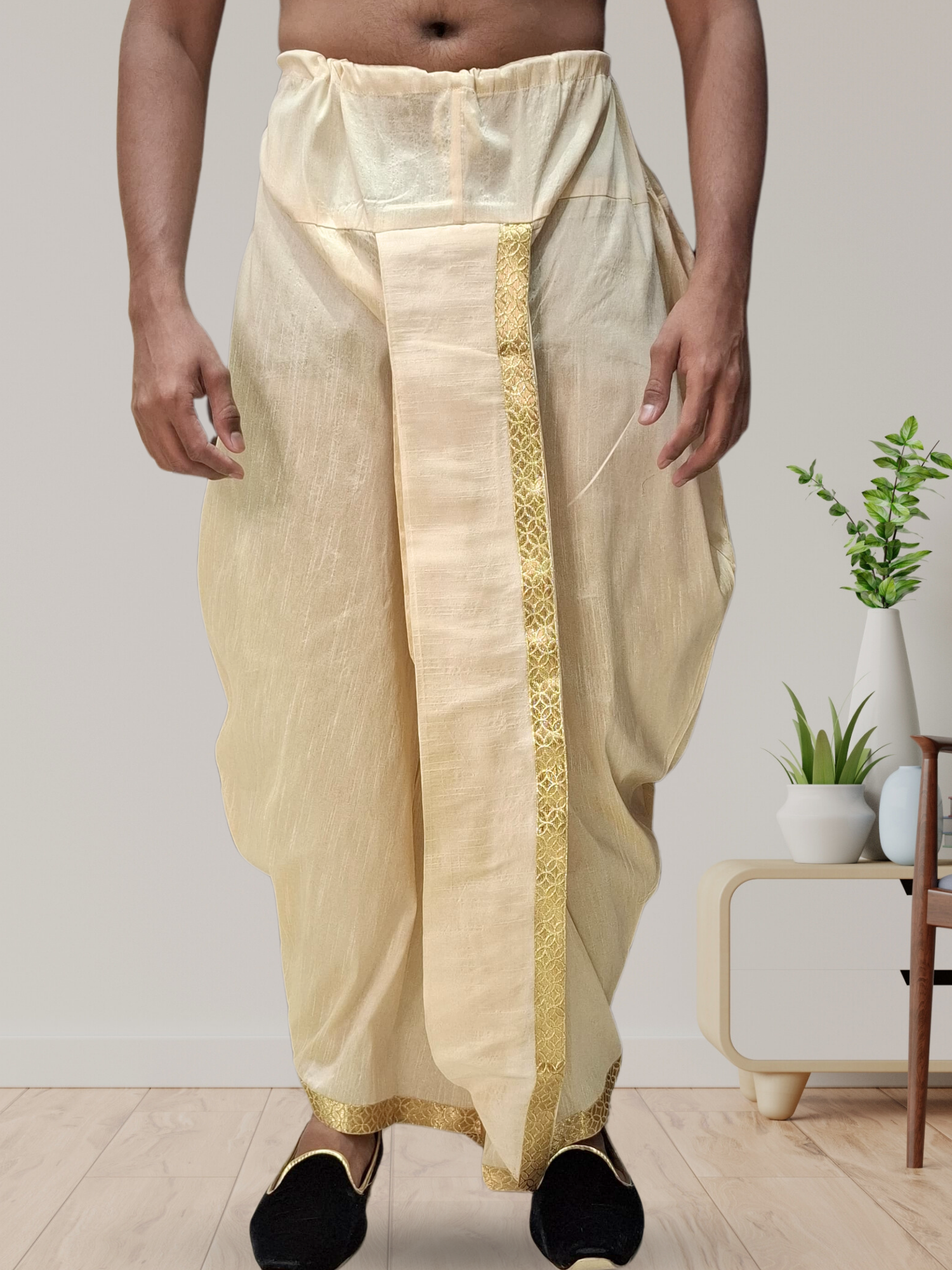Pitambari Ready To Wear Silk Dhoti