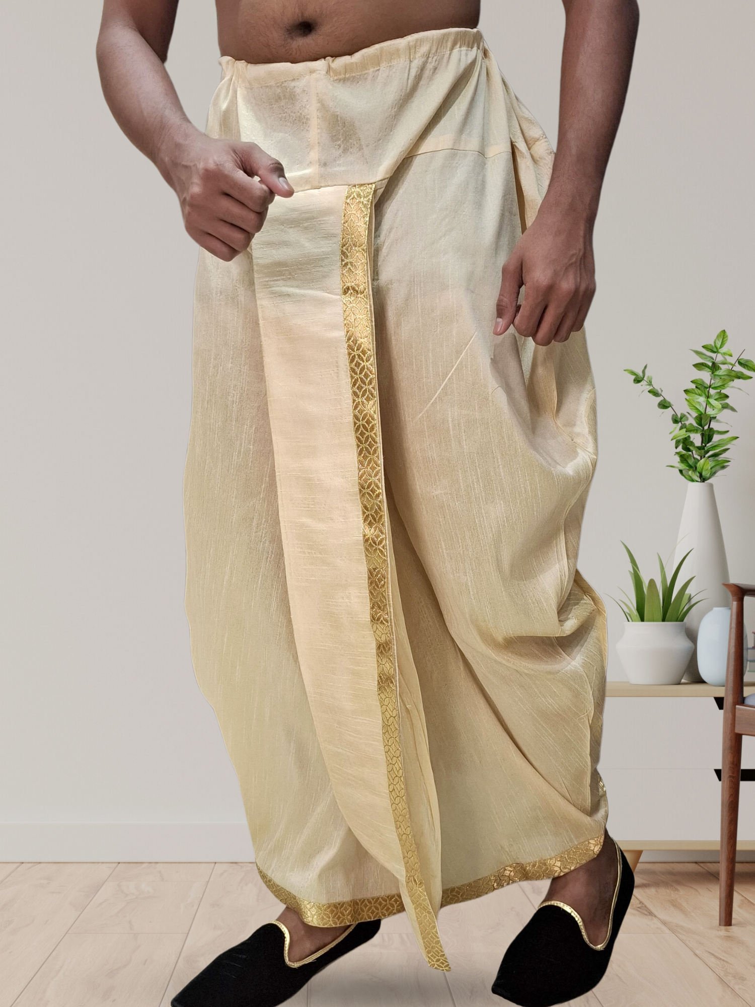Pitambari Ready To Wear Silk Dhoti