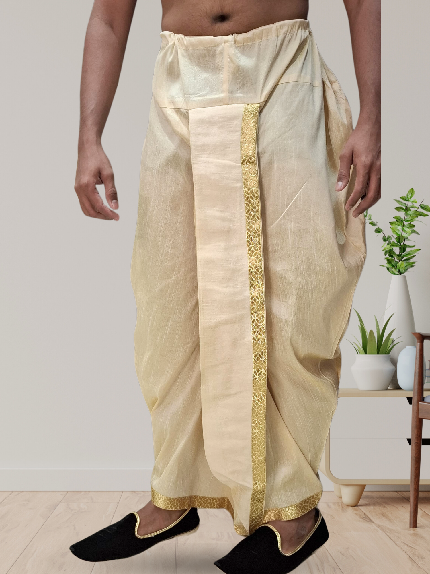 Pitambari Ready To Wear Silk Dhoti