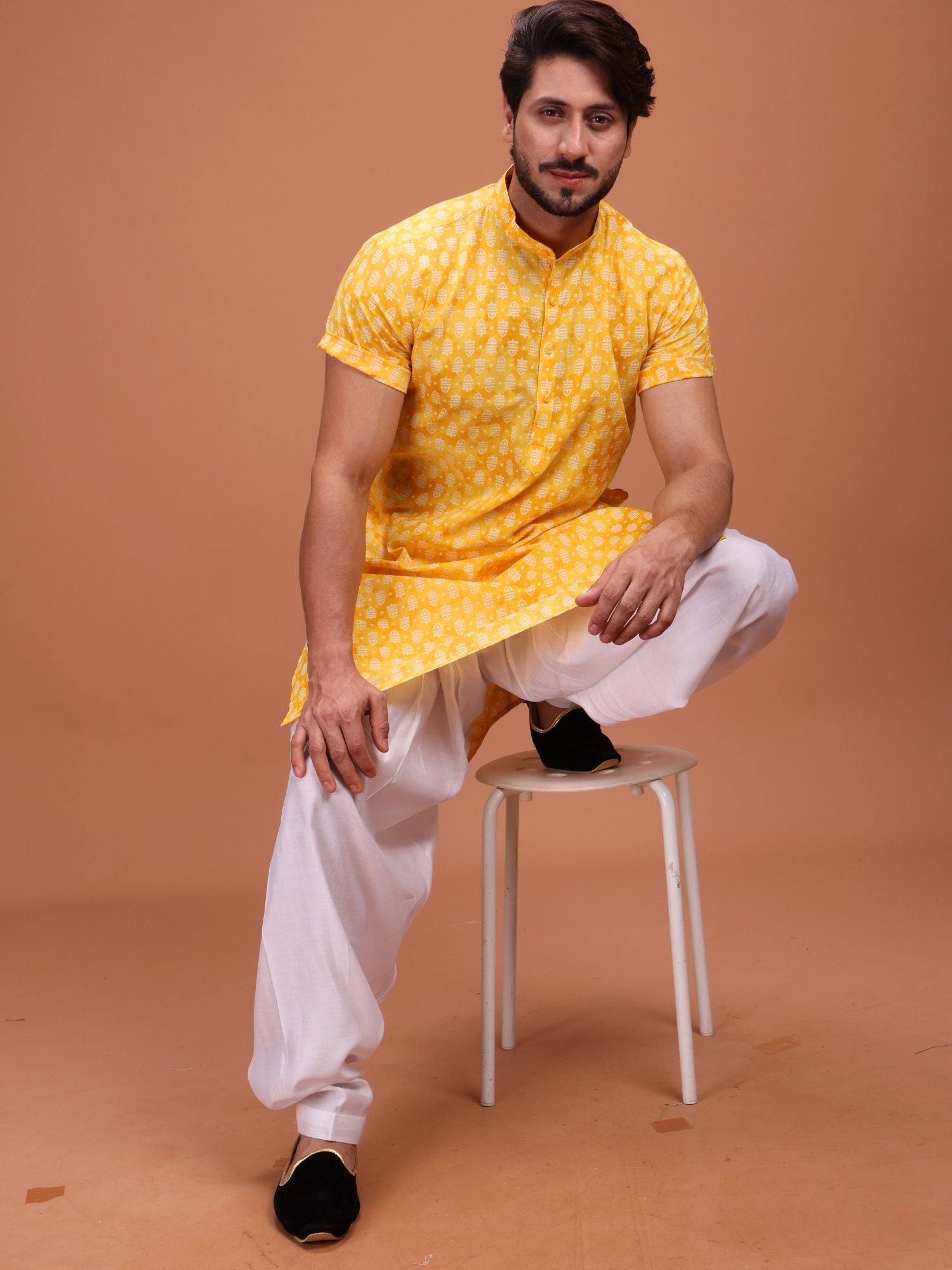Shiwam Ethnix Printed Cotton Kurta