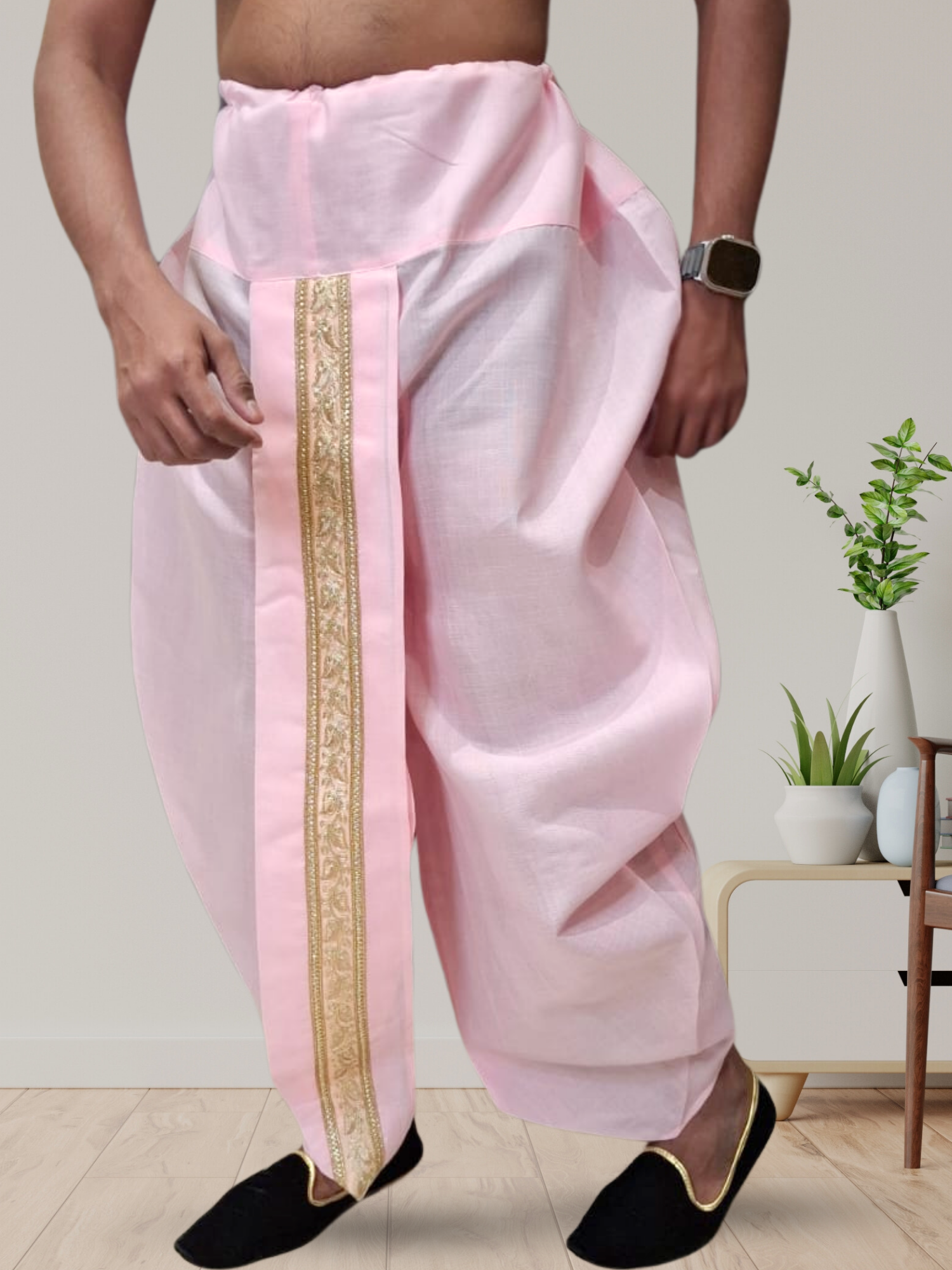 Pitambari Ready To Wear Cotton Dhoti