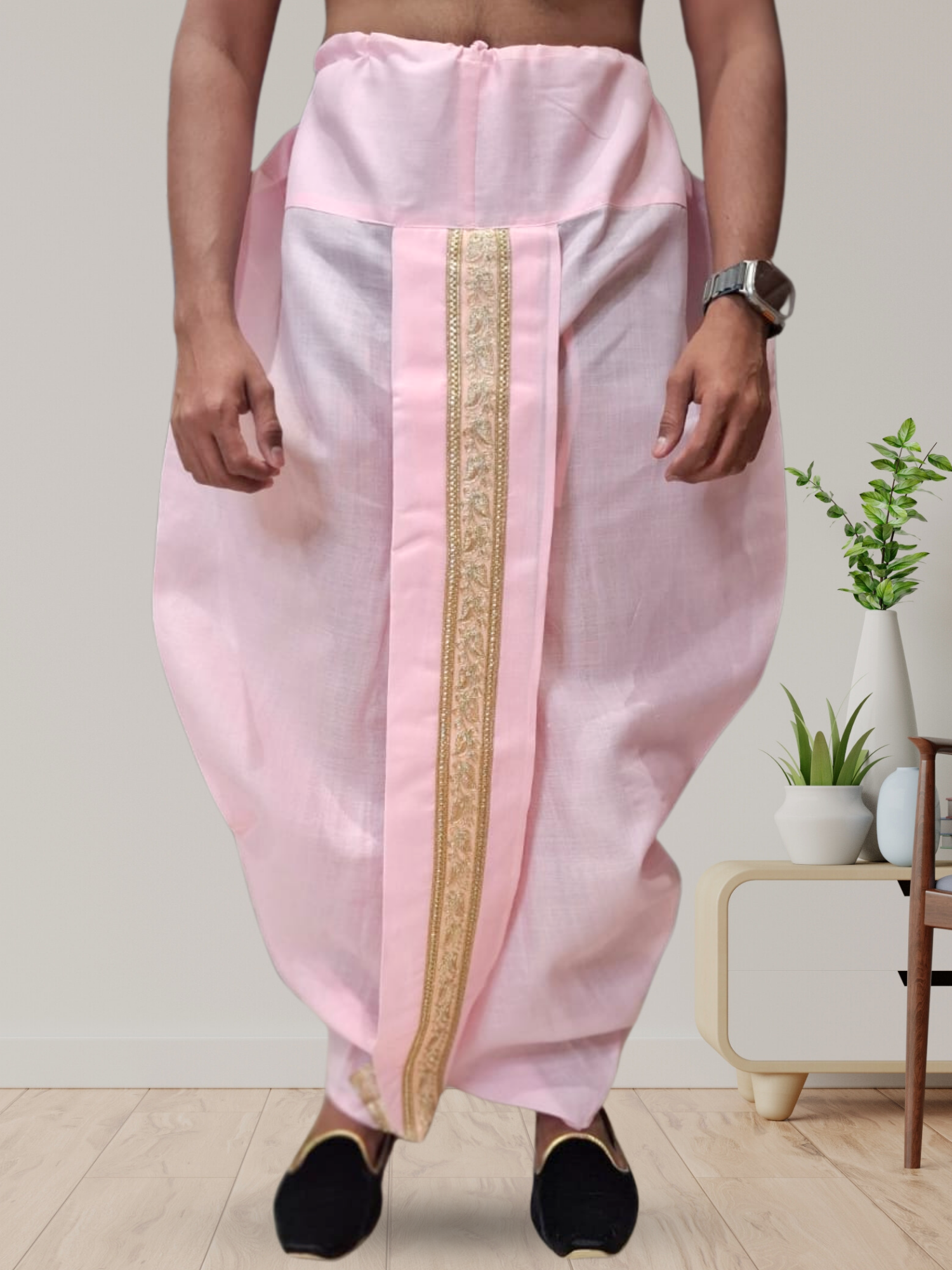 Pitambari Ready To Wear Cotton Dhoti