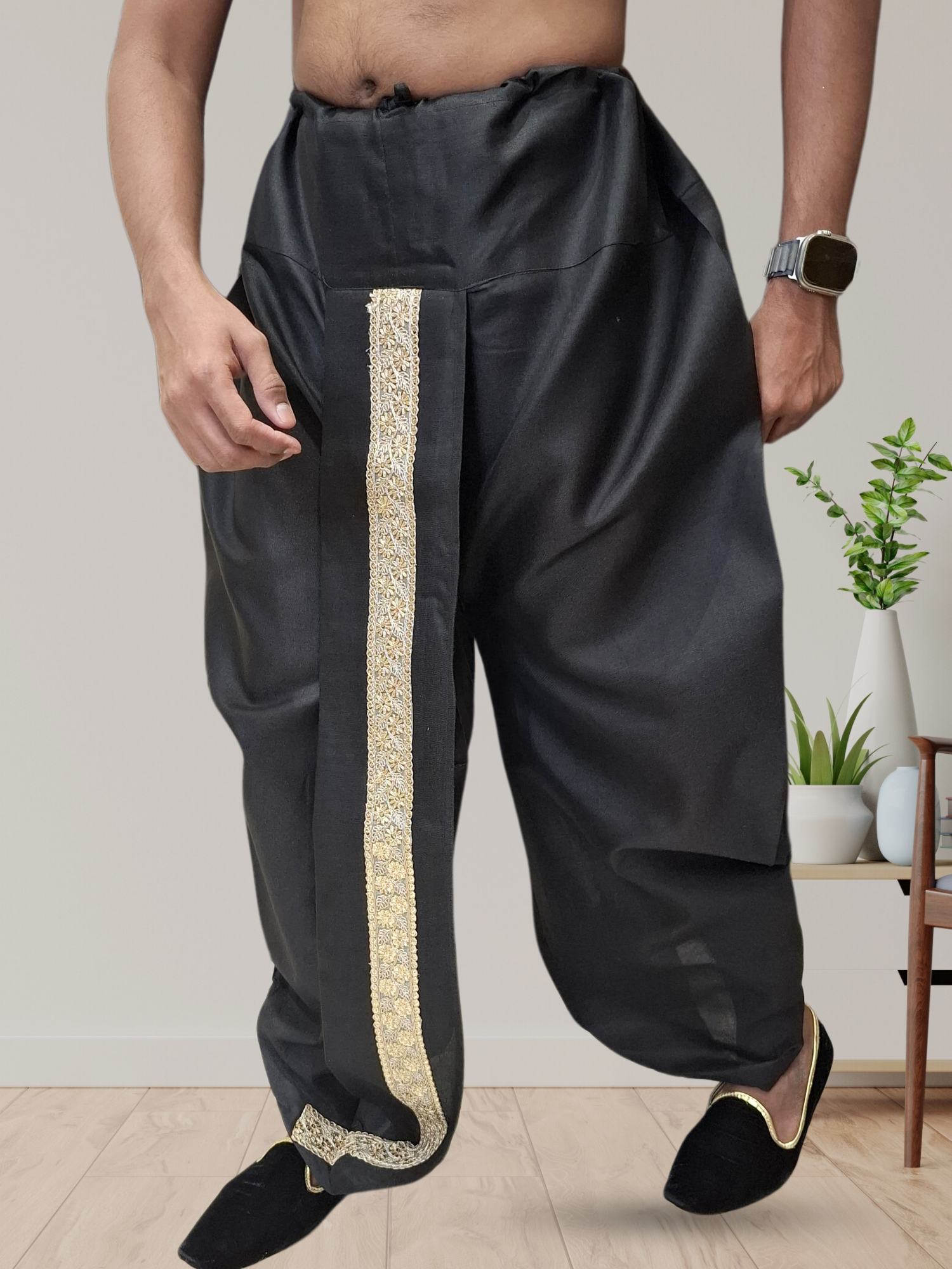Pitambari Ready To Wear Cotton Dhoti