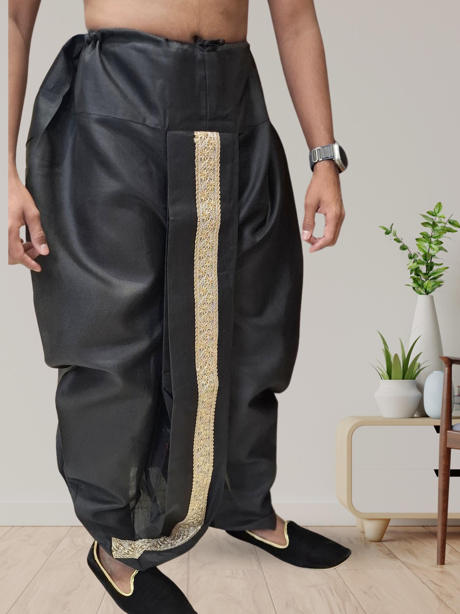 Pitambari Ready To Wear Cotton Dhoti