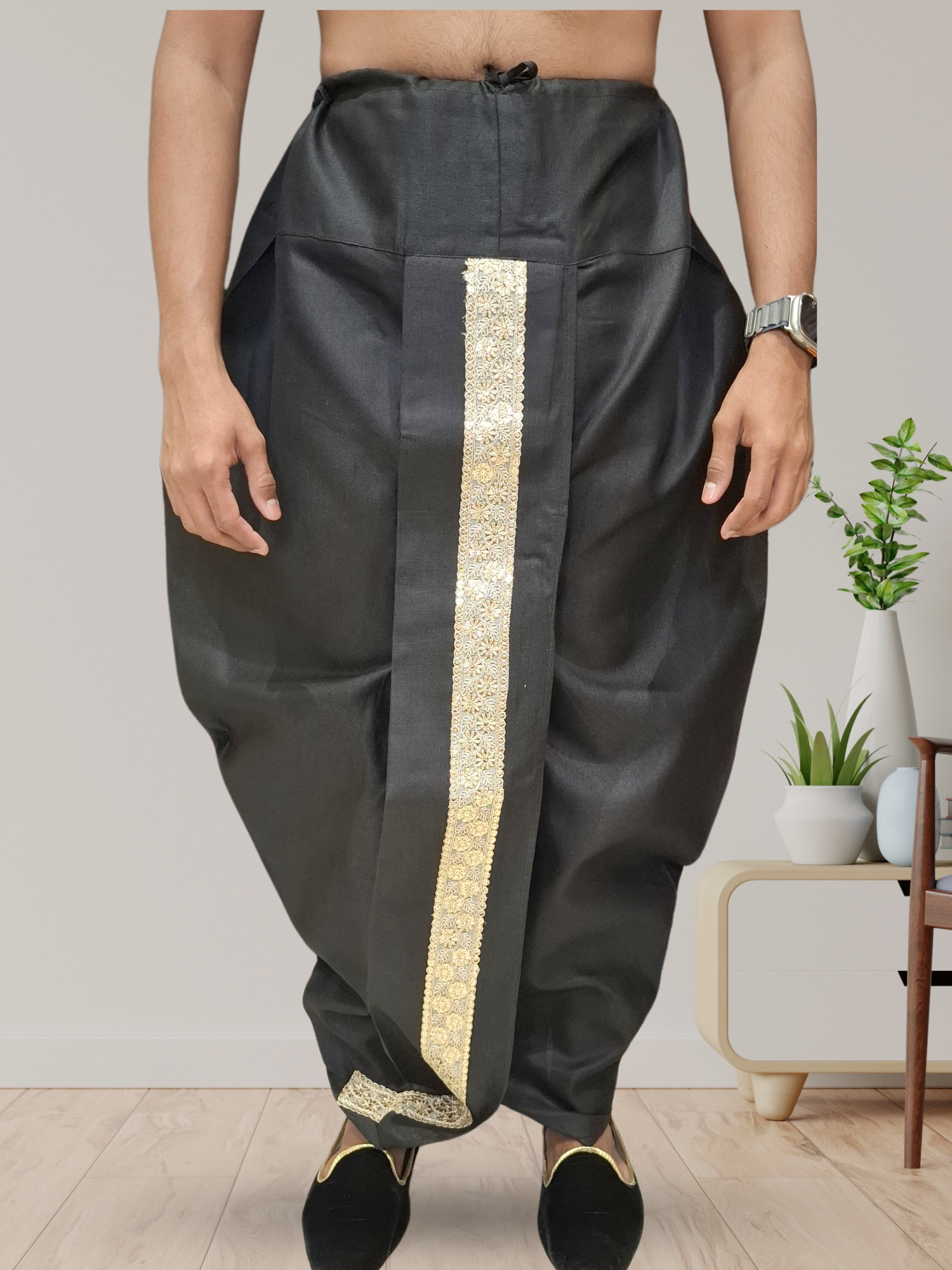 Pitambari Ready To Wear Cotton Dhoti