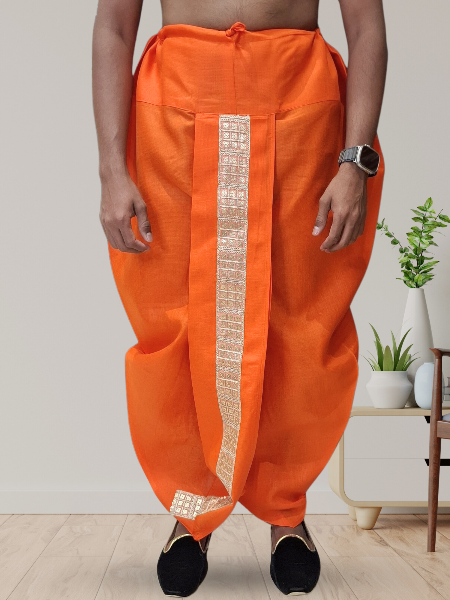 Pitambari Ready To Wear Cotton Dhoti