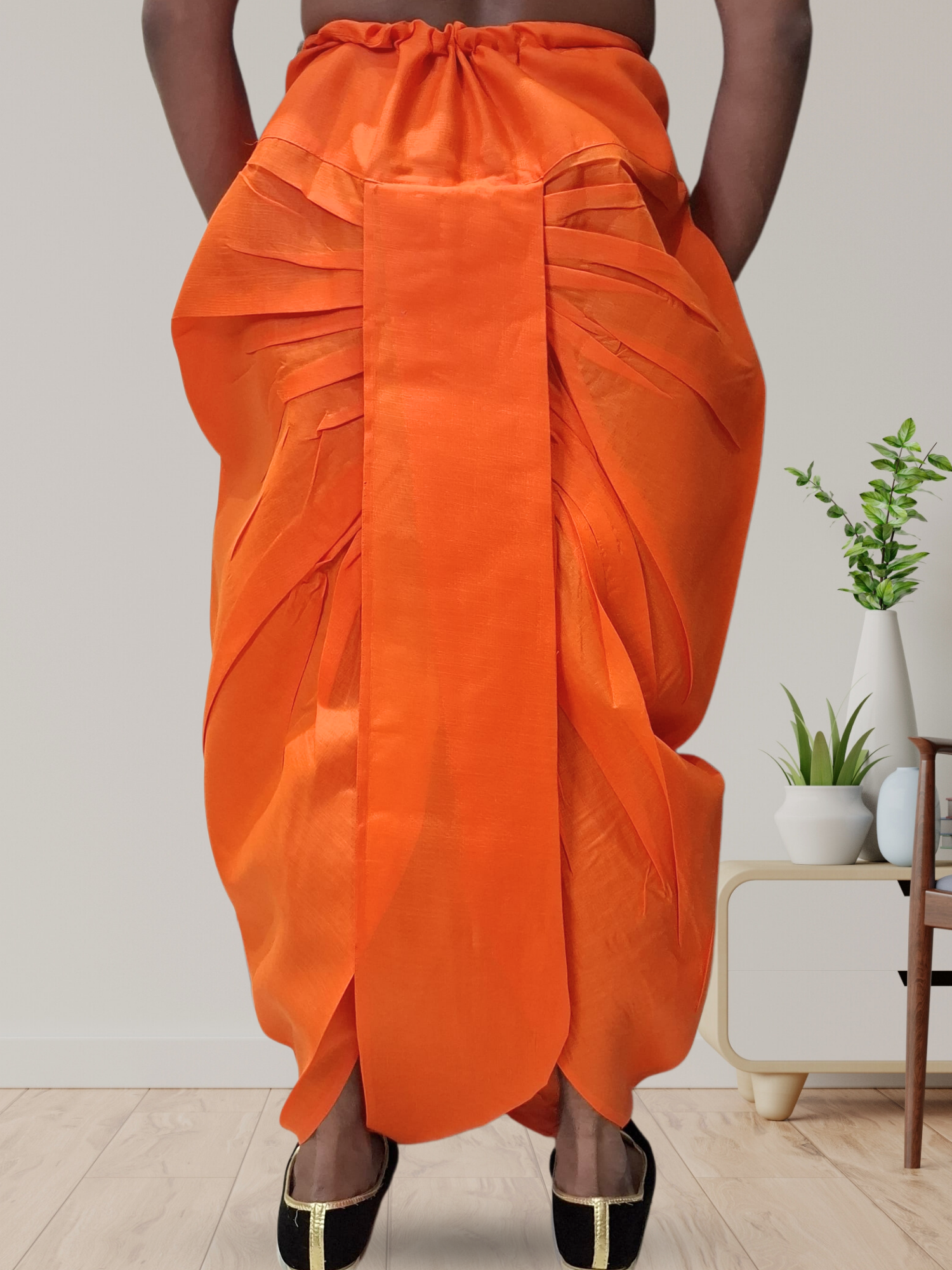 Pitambari Ready To Wear Cotton Dhoti