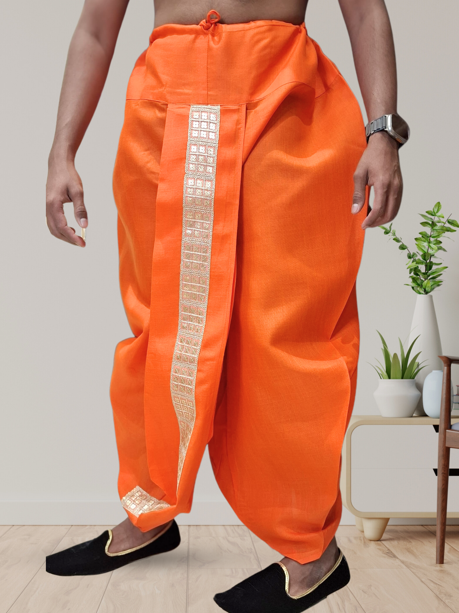 Pitambari Ready To Wear Cotton Dhoti
