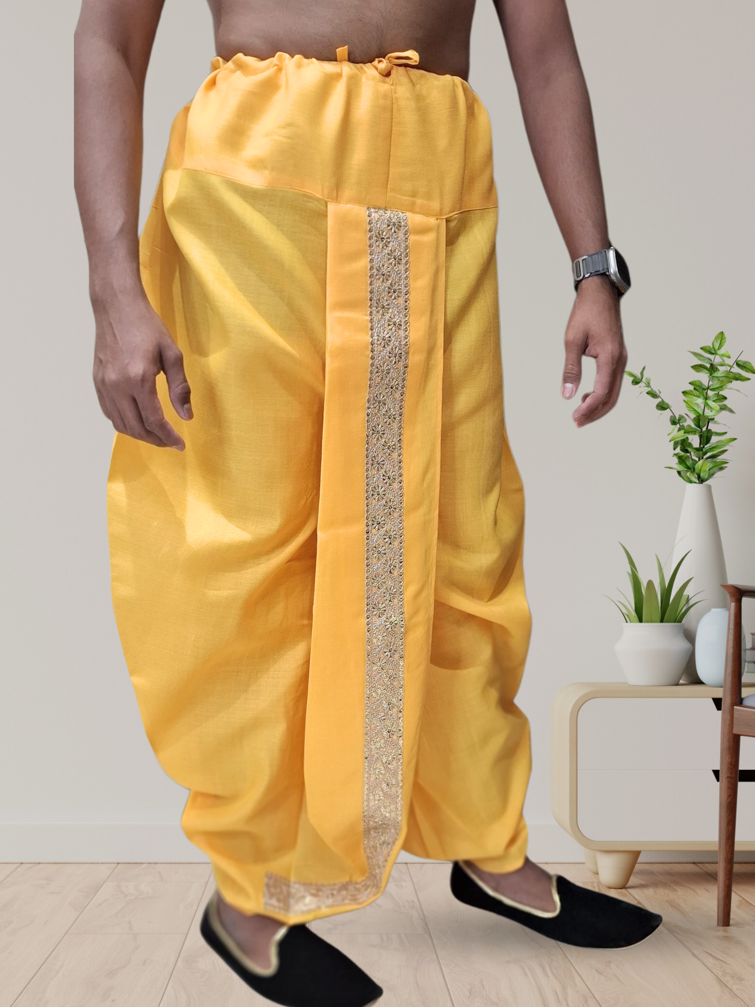 Pitambari Ready To Wear Cotton Dhoti