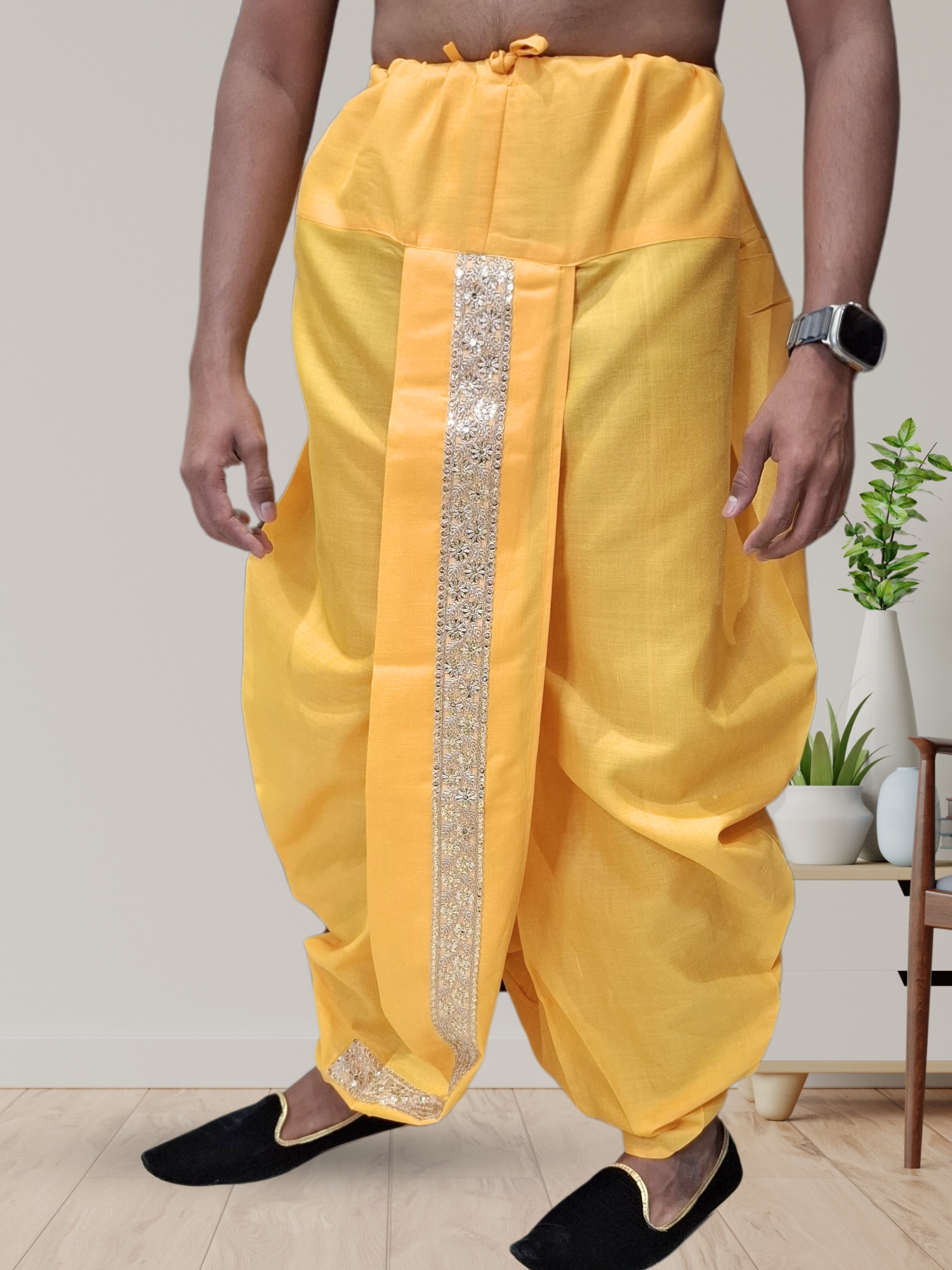 Pitambari Ready To Wear Cotton Dhoti