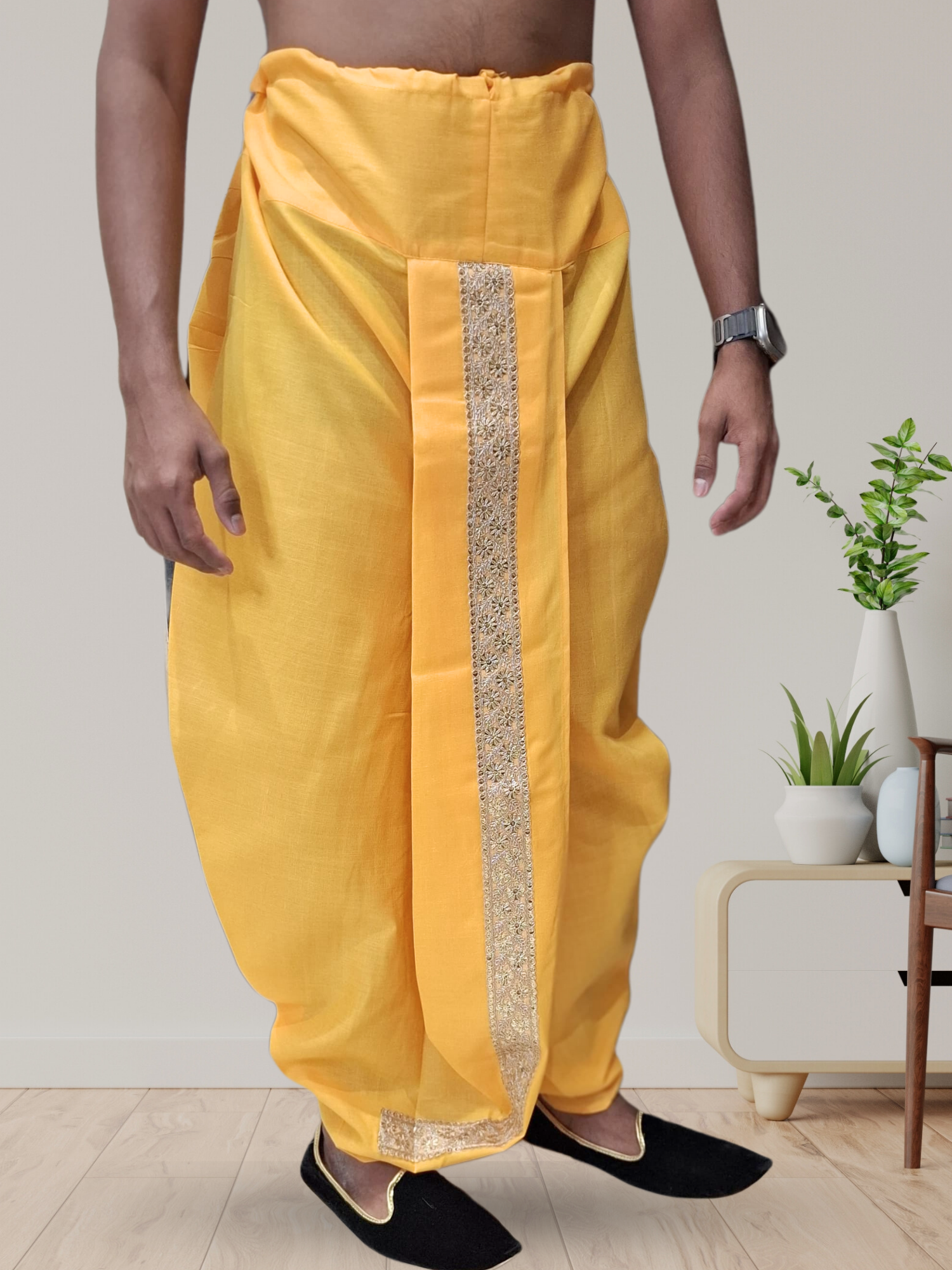 Pitambari Ready To Wear Cotton Dhoti