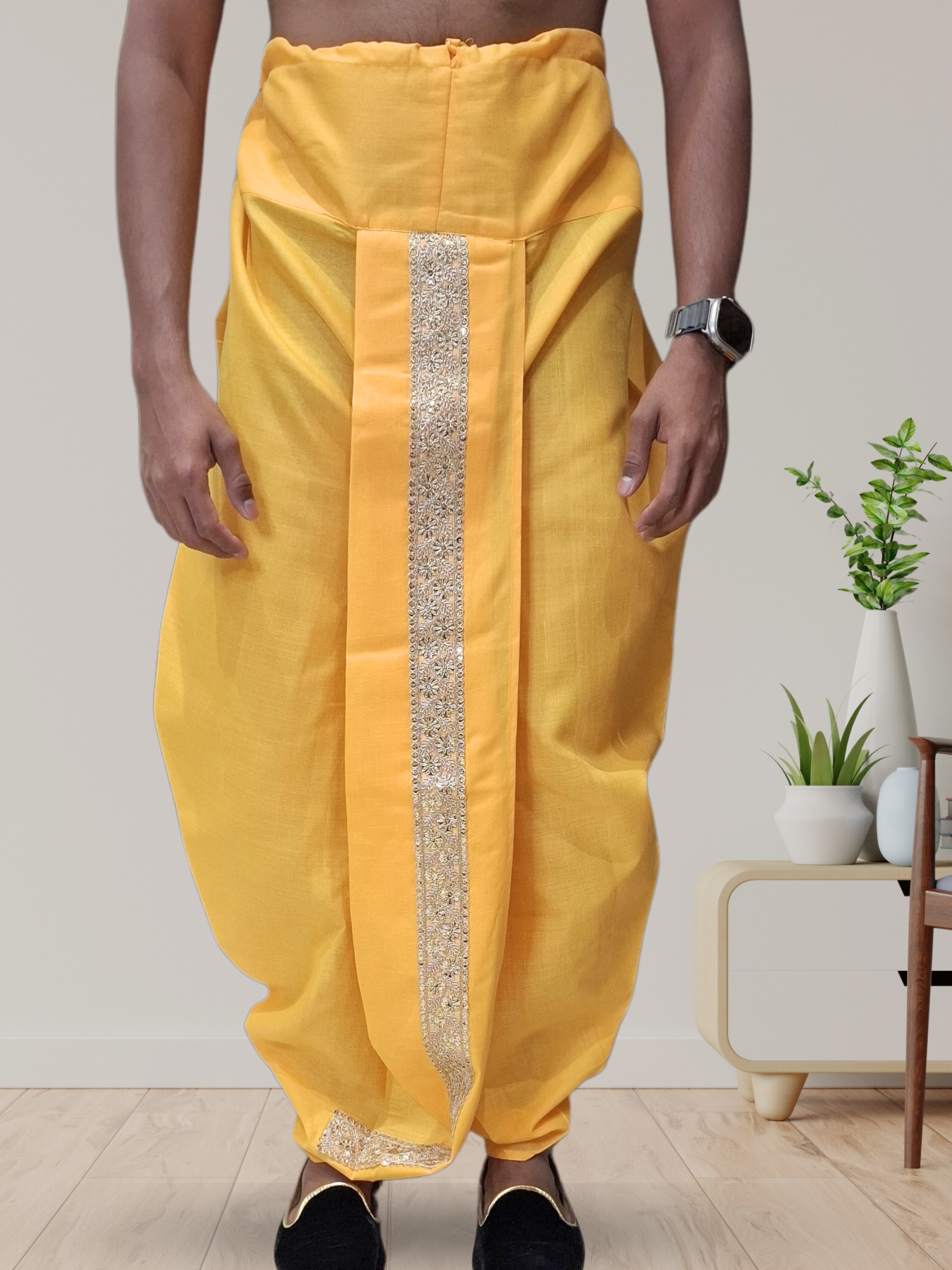 Pitambari Ready To Wear Cotton Dhoti