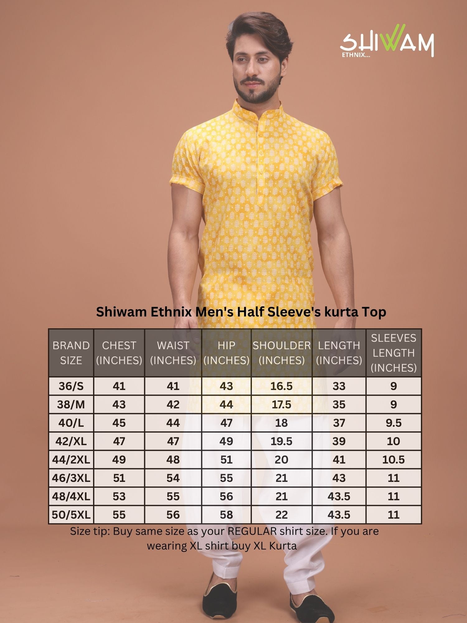 Shiwam Ethnix Printed Cotton Kurta