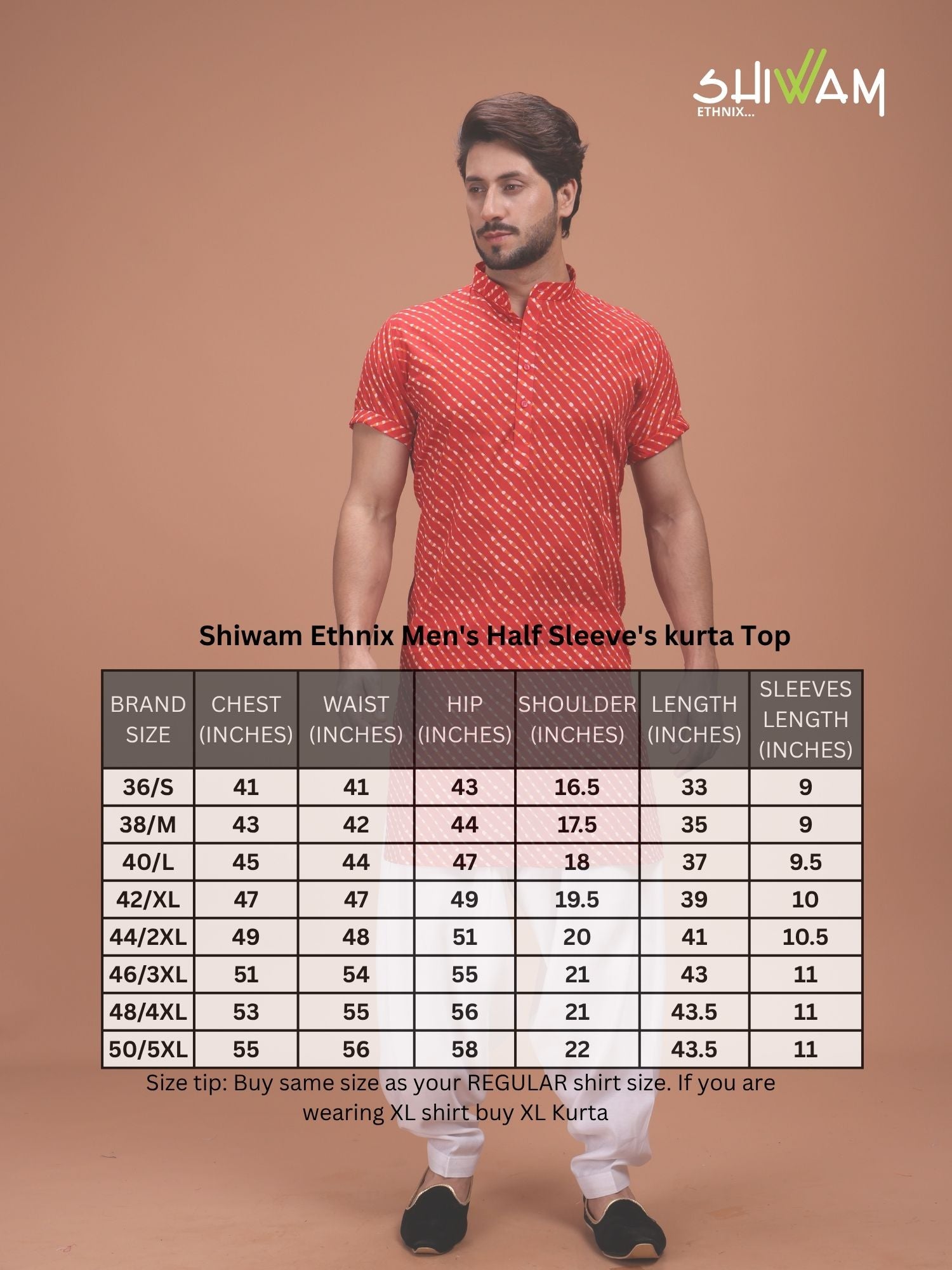Shiwam Ethnix Printed Cotton Kurta