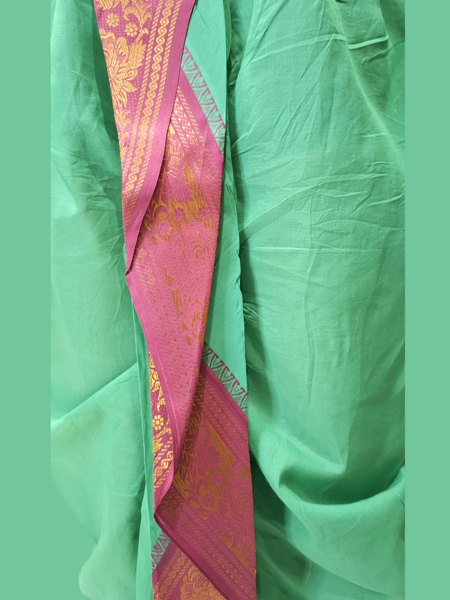 Kanchipuram Ready To Wear Cotton Dhoti