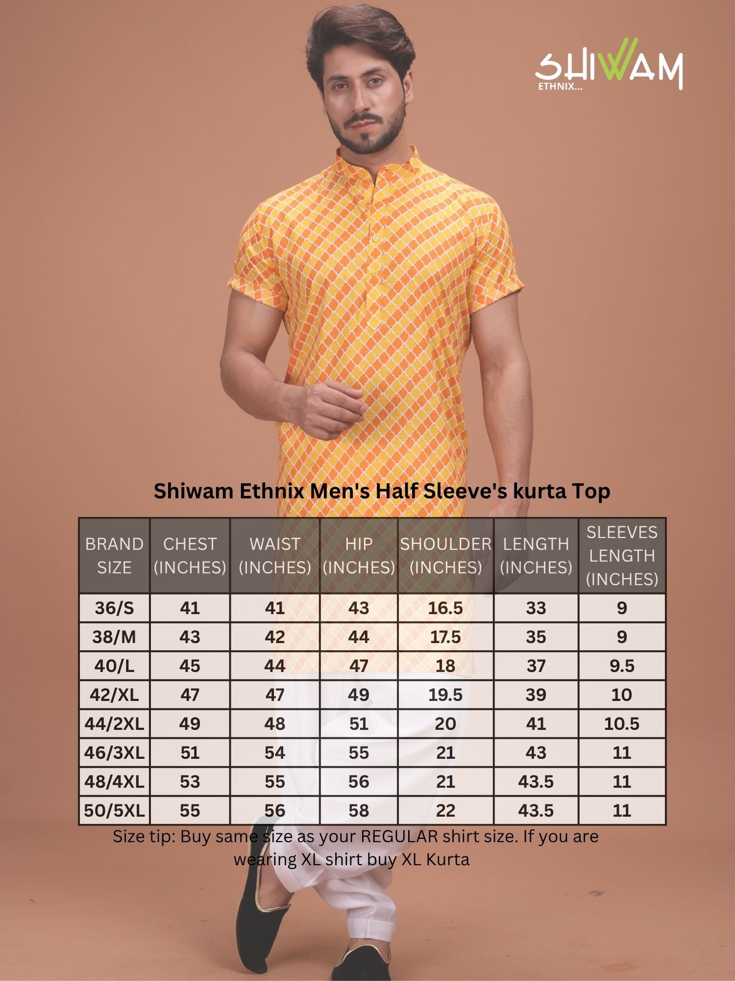 Shiwam Ethnix Printed Cotton Kurta