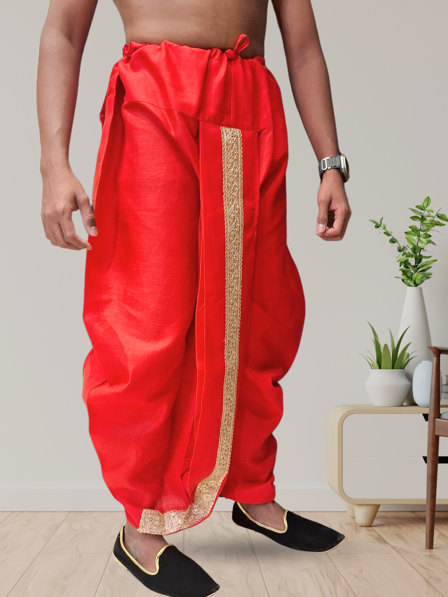 Pitambari Ready To Wear Cotton Dhoti
