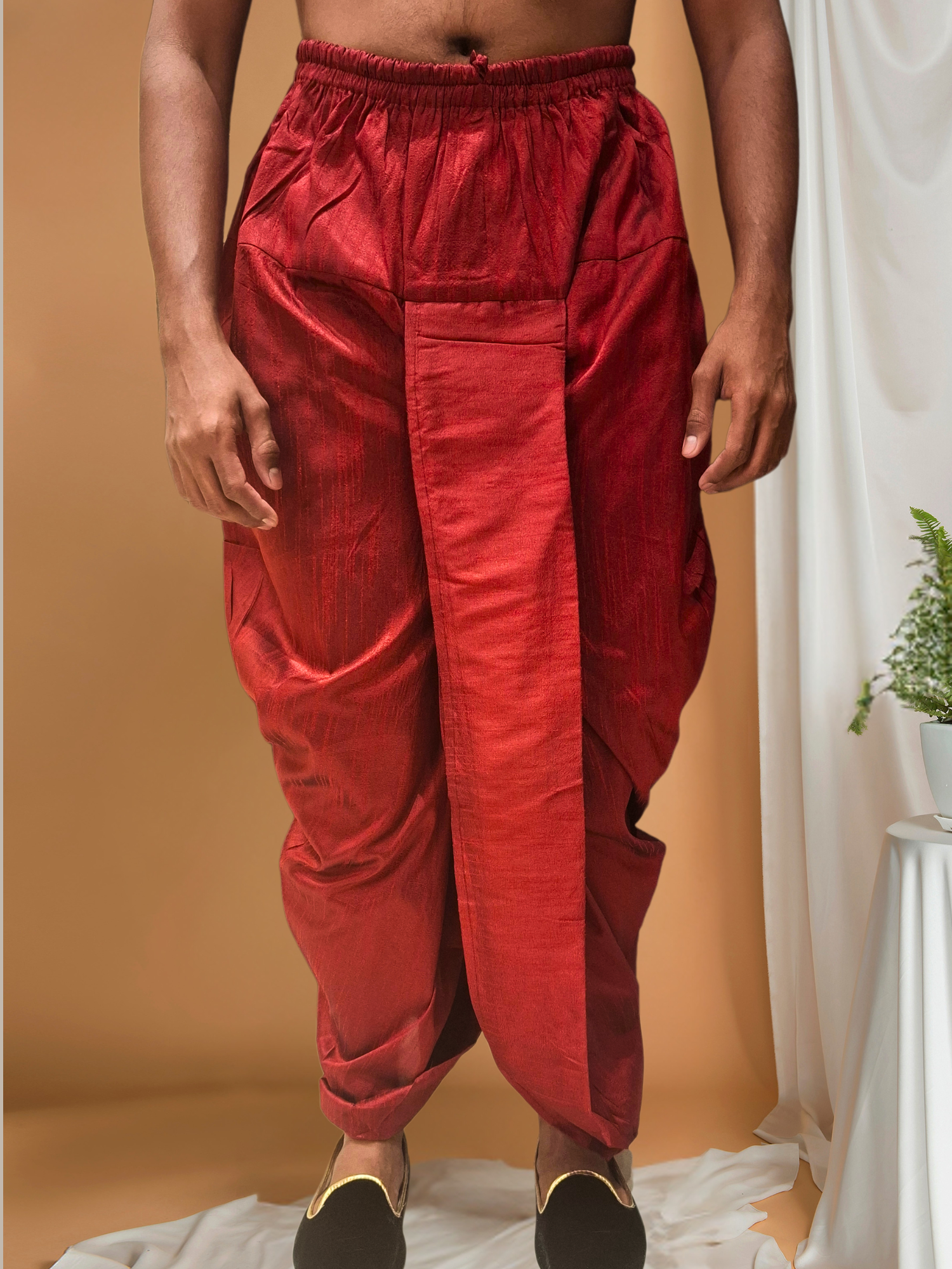 Pitambari Ready To Wear Silk Dhoti
