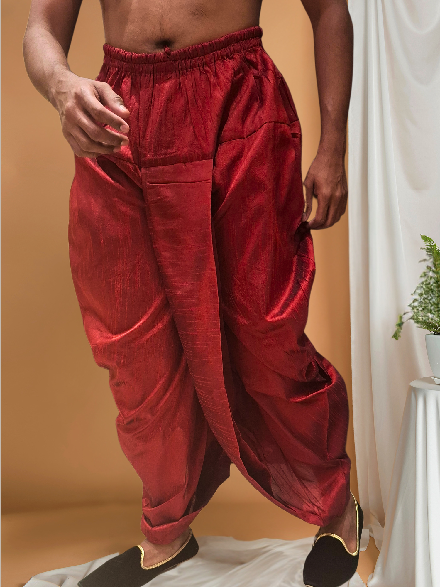Pitambari Ready To Wear Silk Dhoti