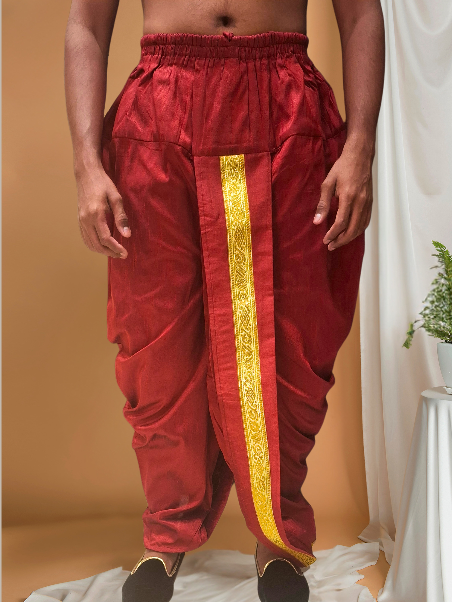 Pitambari Ready To Wear Silk Dhoti