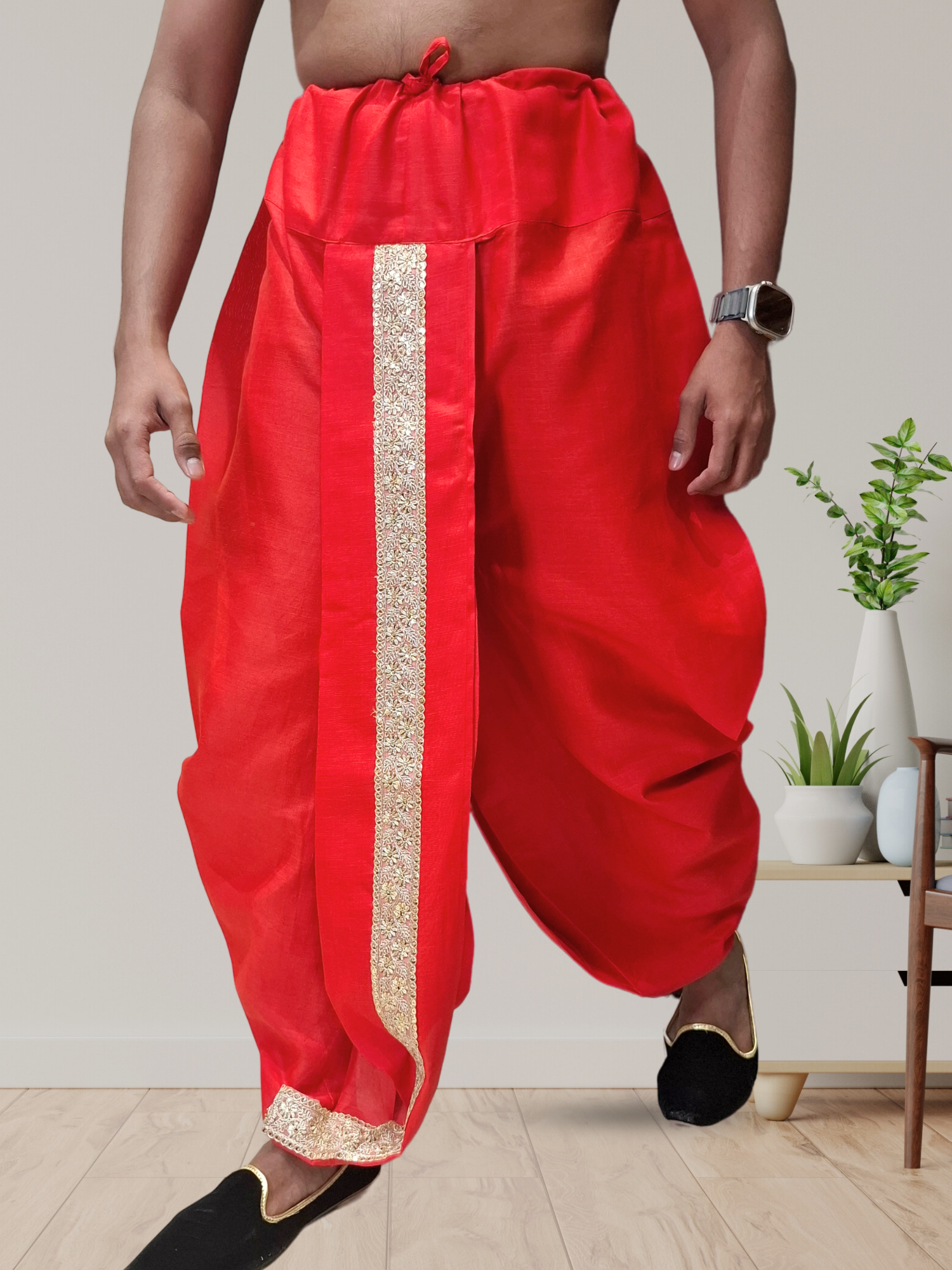 Pitambari Ready To Wear Cotton Dhoti