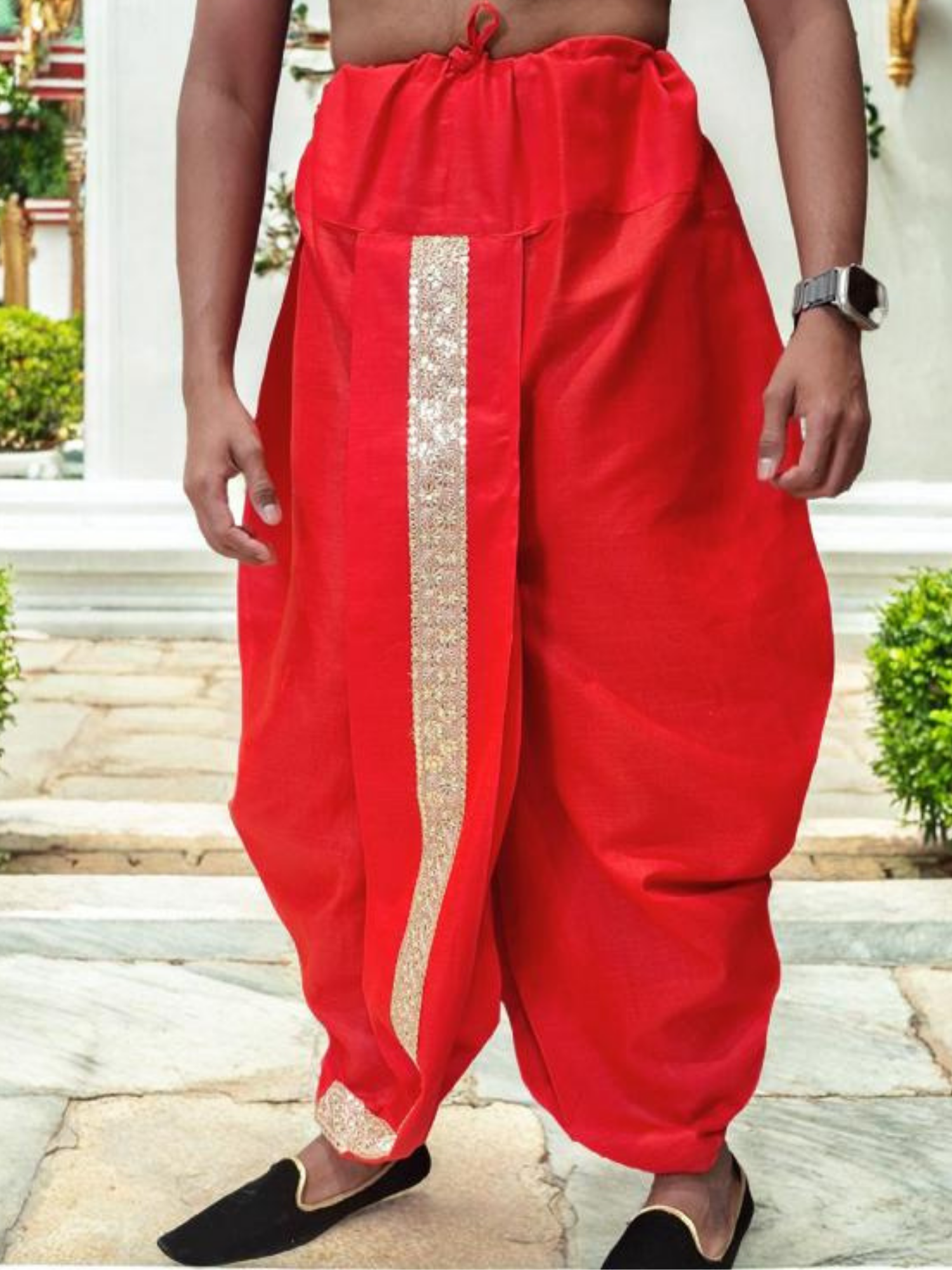 Pitambari Ready To Wear Cotton Dhoti