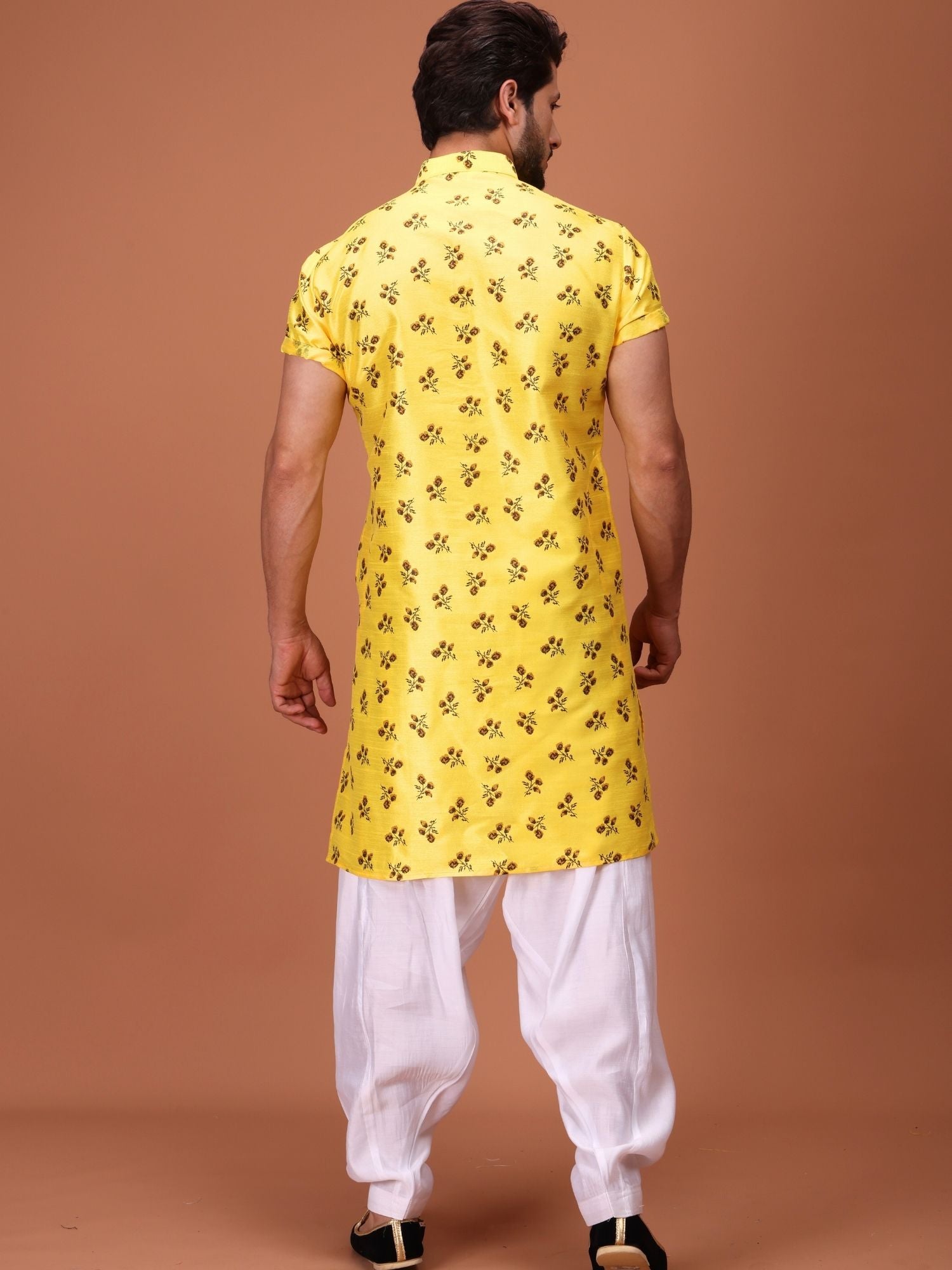 Shiwam Ethnix Printed Silk Kurta