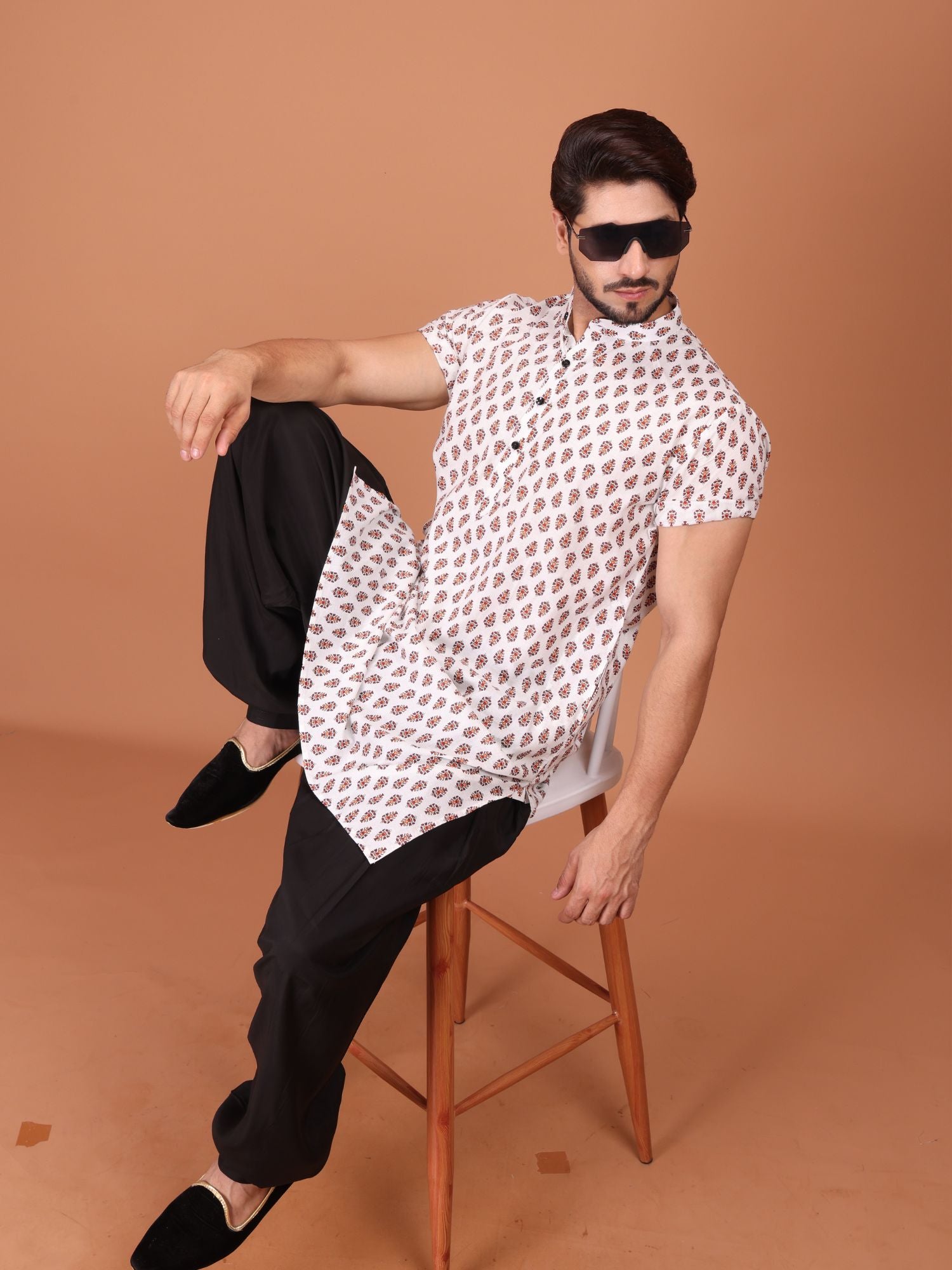 Shiwam Ethnix Printed Cotton Kurta