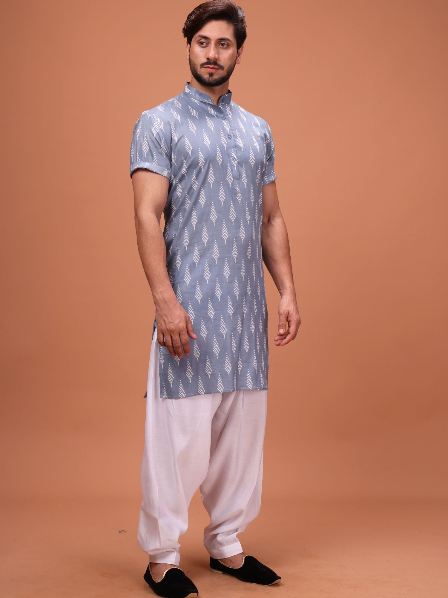 Shiwam Ethnix Printed Cotton Kurta