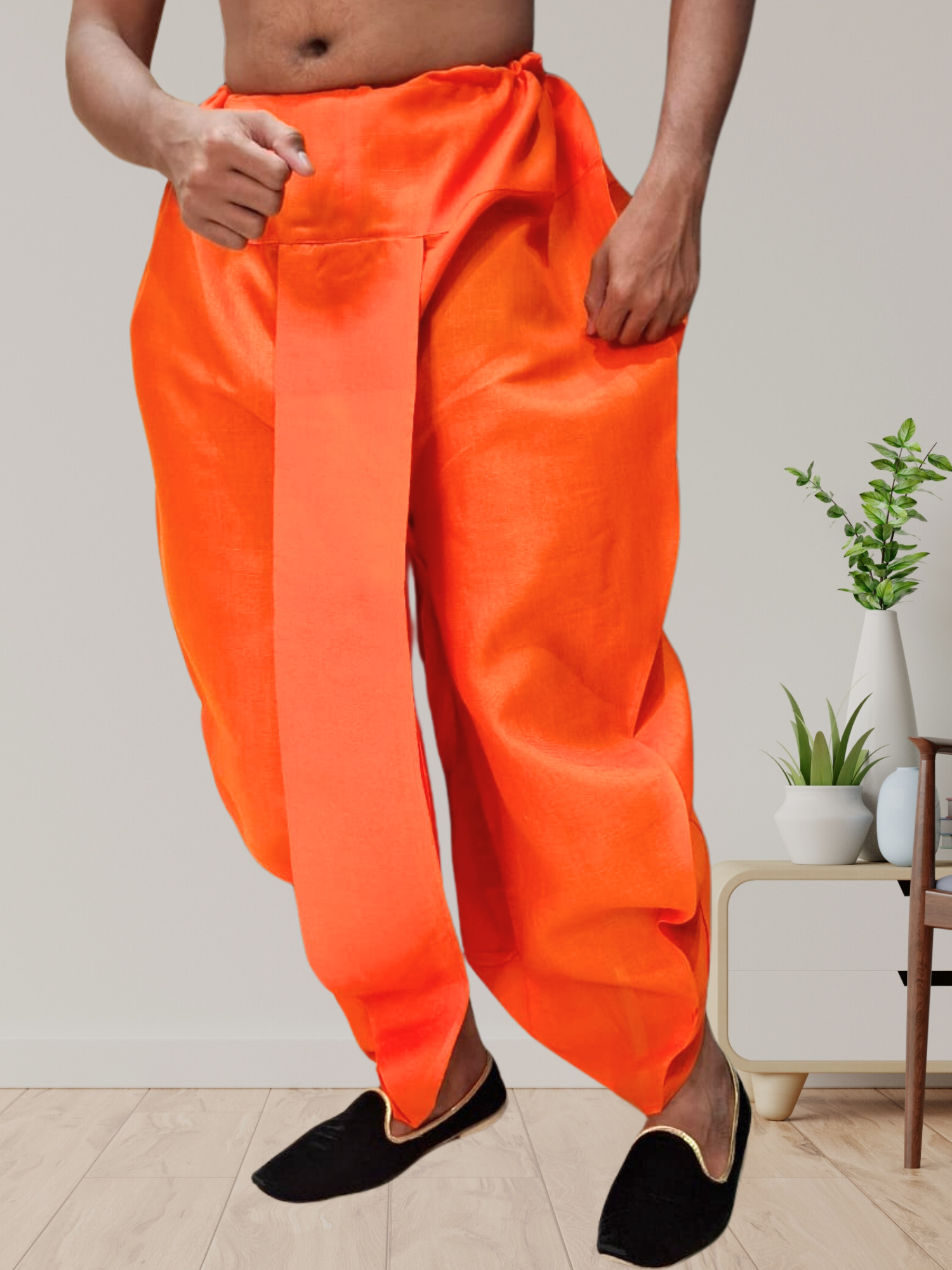 Pitambari Ready To Wear Cotton  Dhoti