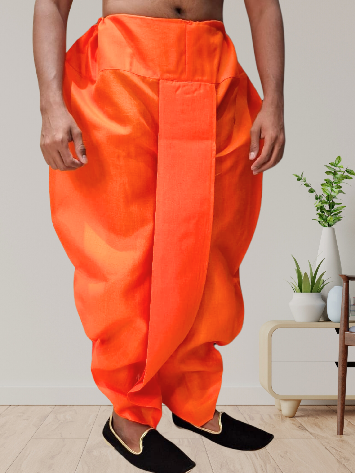 Pitambari Ready To Wear Cotton  Dhoti