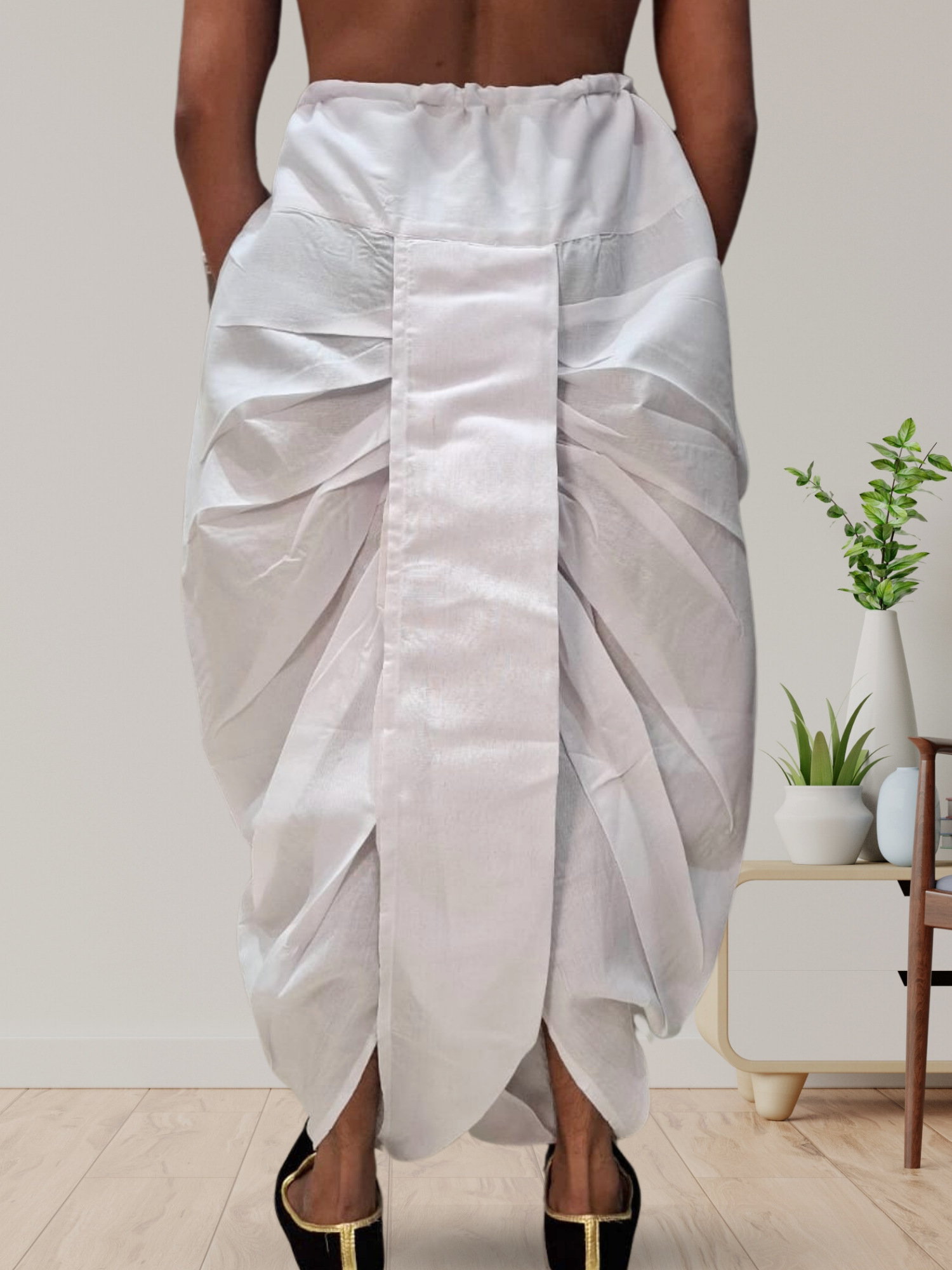 Pitambari Ready To Wear Cotton Dhoti