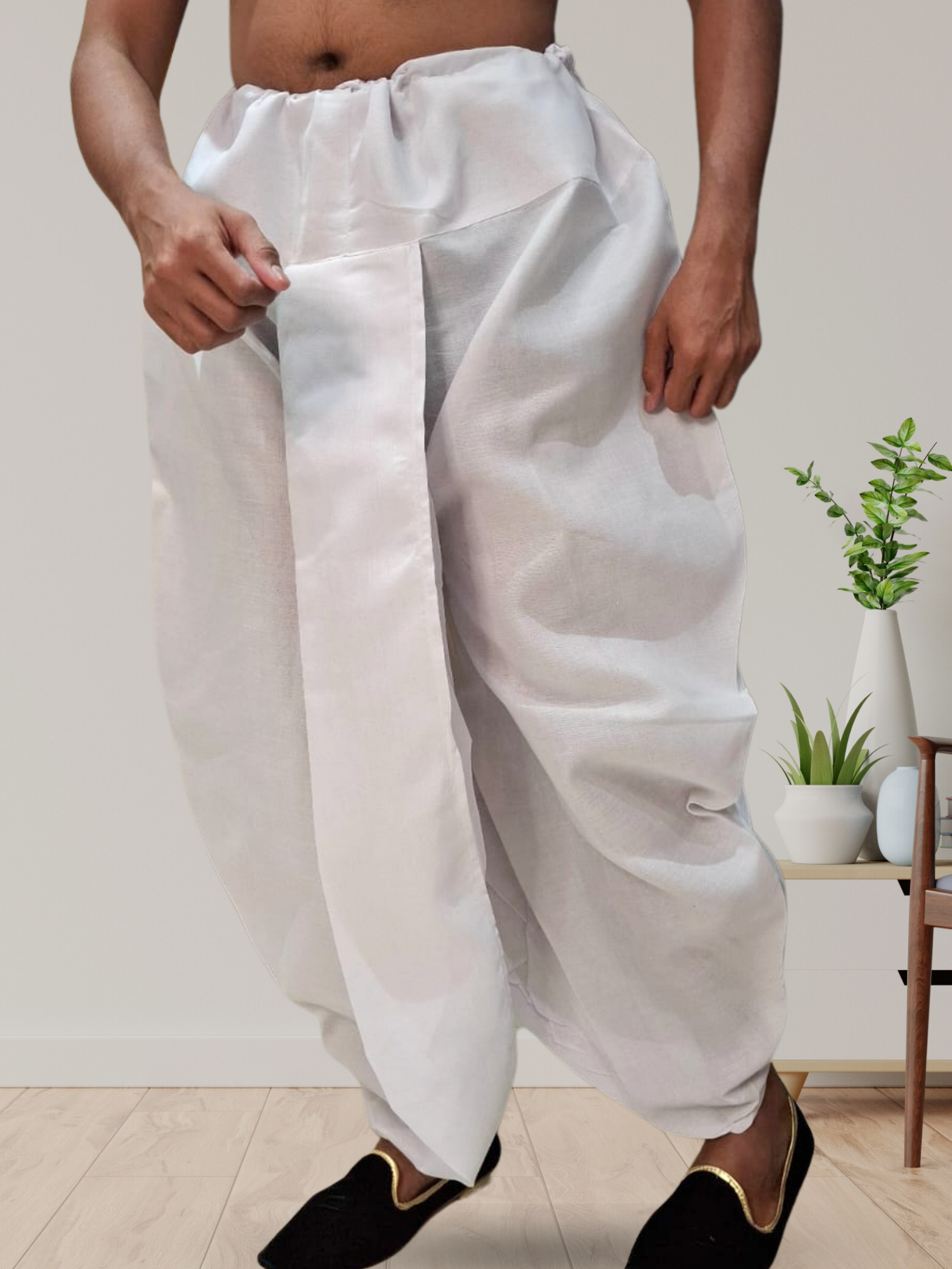 Pitambari Ready To Wear Cotton Dhoti