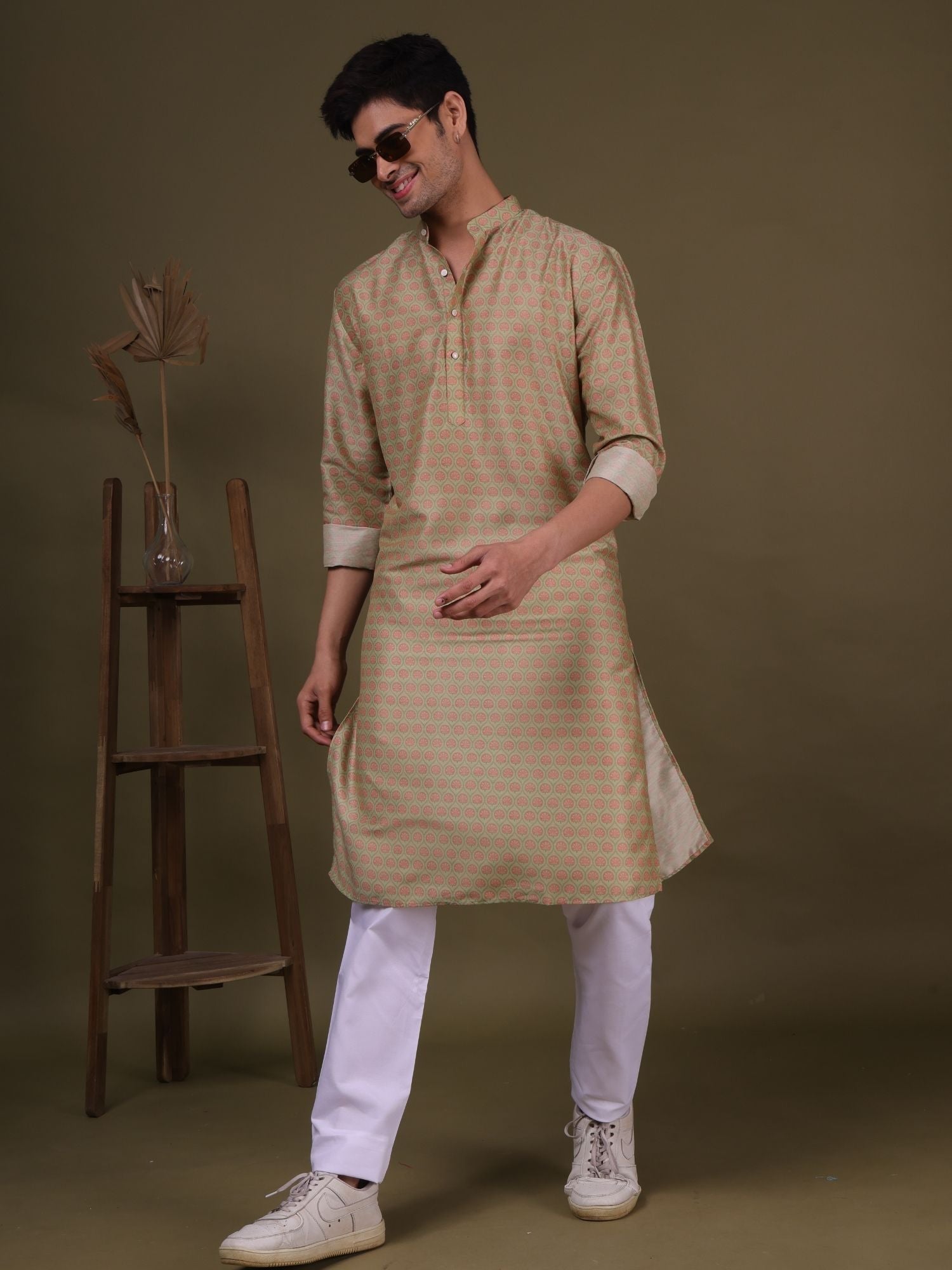 Mint Green Pastel Cotton Kurta