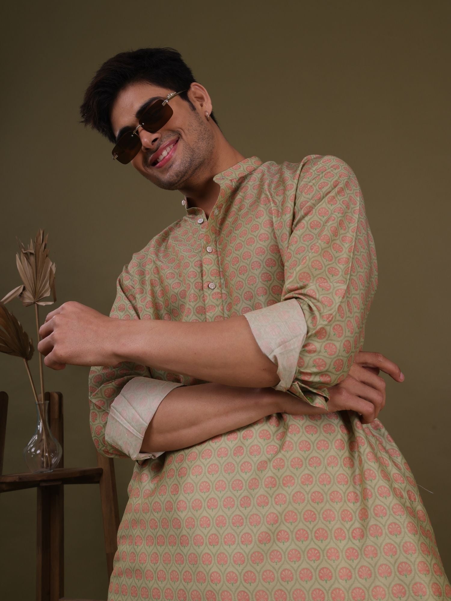 Mint Green Pastel Cotton Kurta