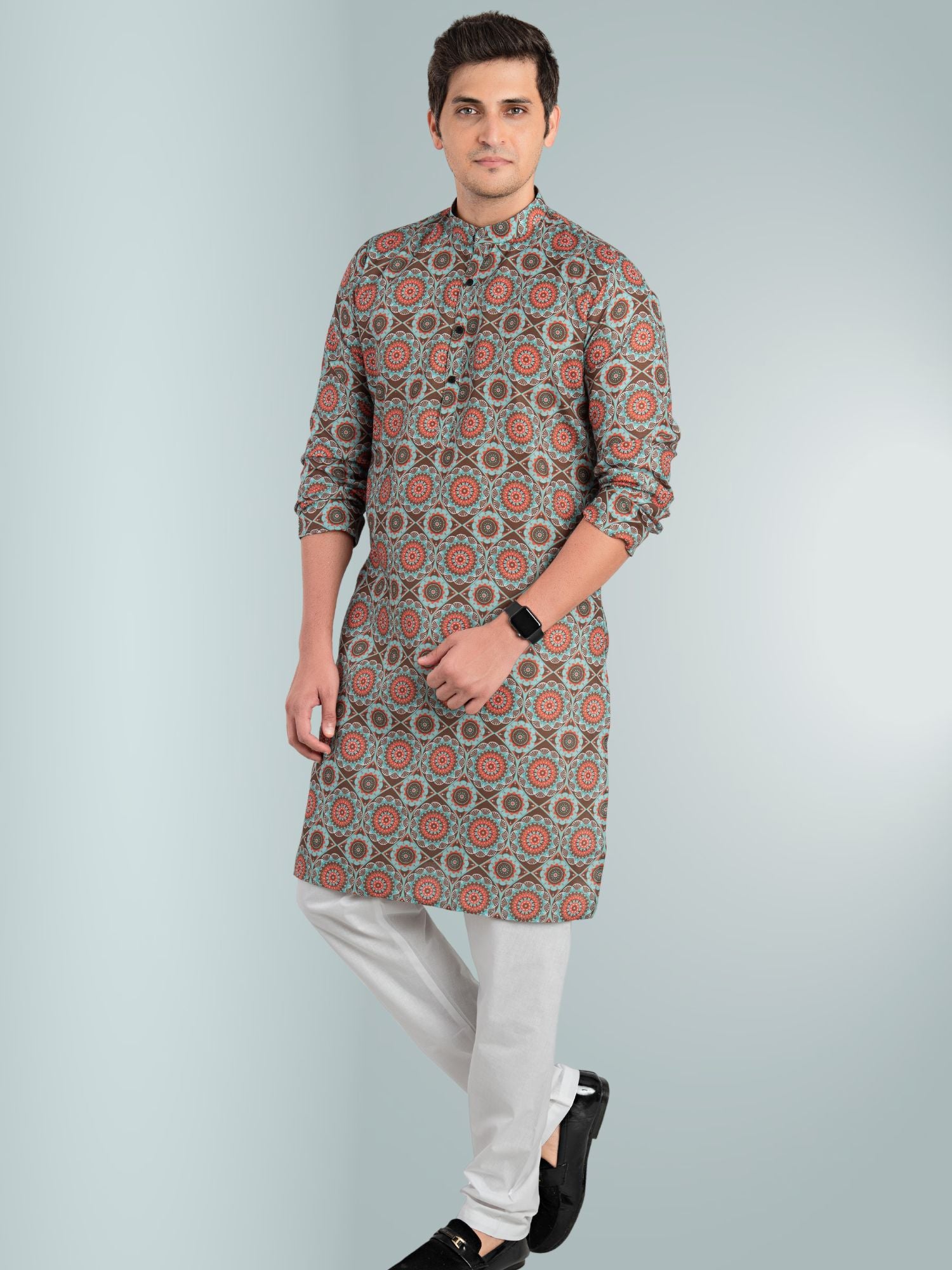 MultiColor Digital Print Kurta