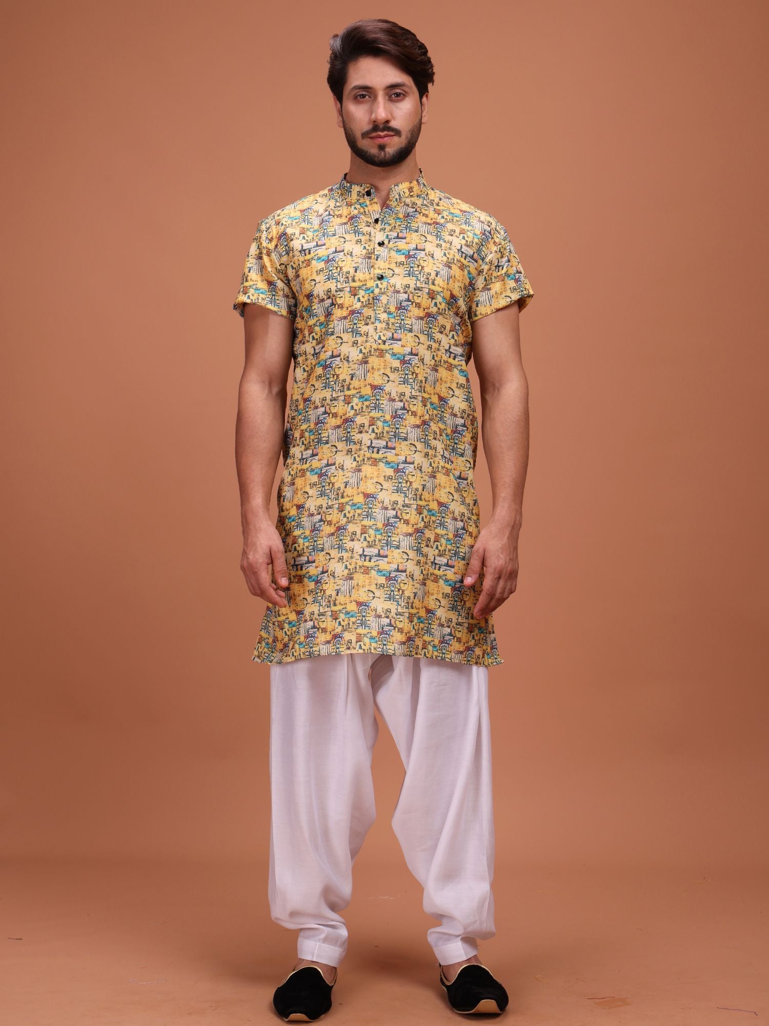 Shiwam Ethnix Printed Cotton Kurta