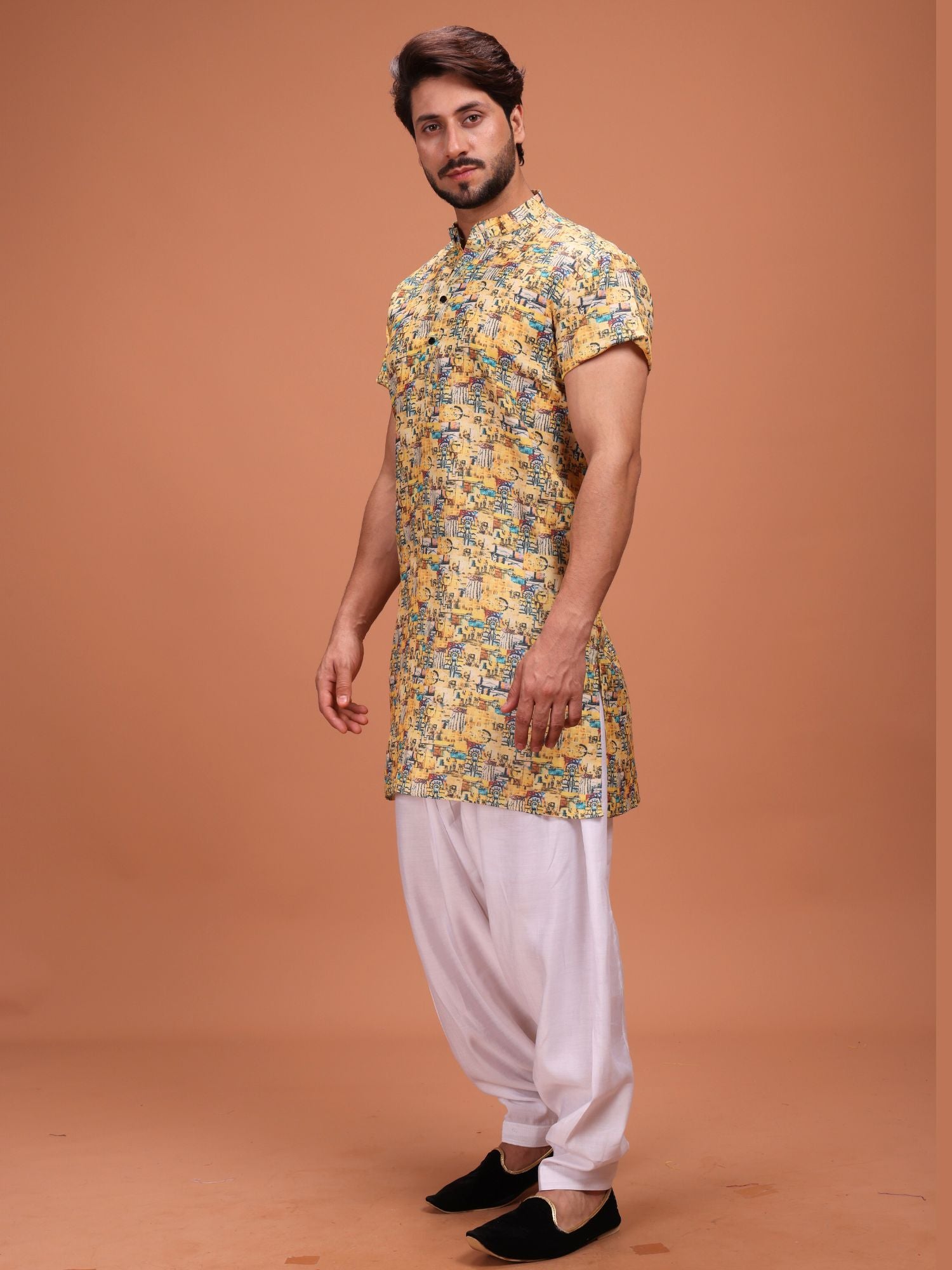 Shiwam Ethnix Printed Cotton Kurta
