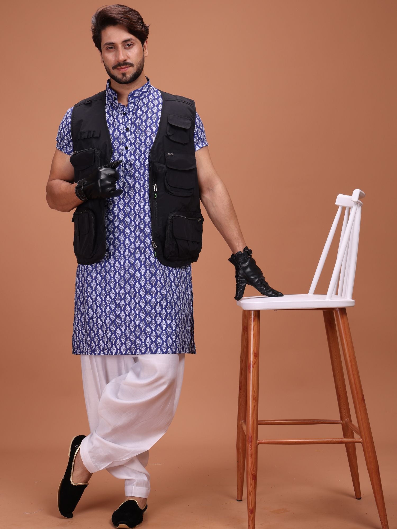 Shiwam Ethnix Printed Cotton Kurta