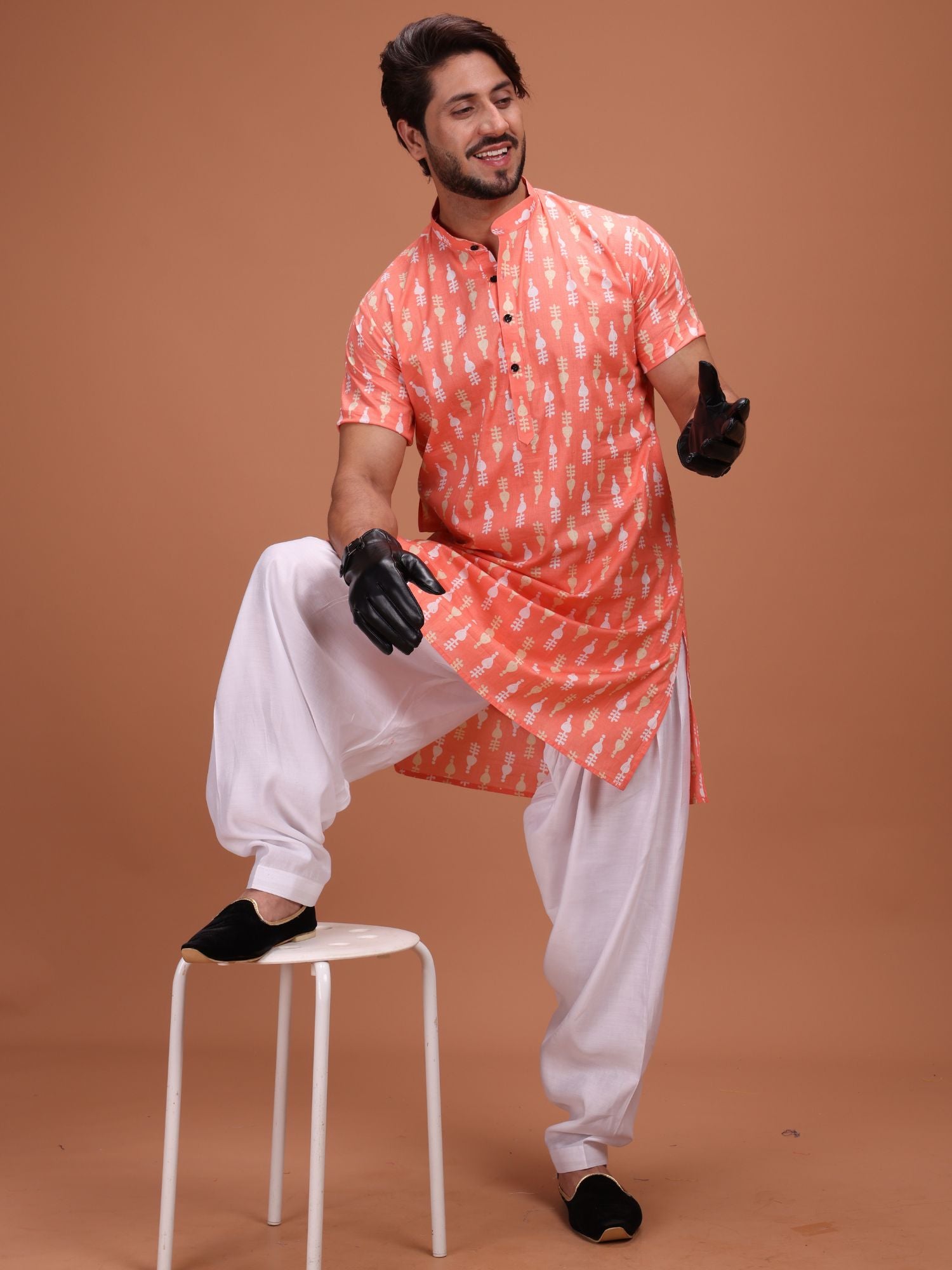 Shiwam Ethnix Printed Cotton Kurta